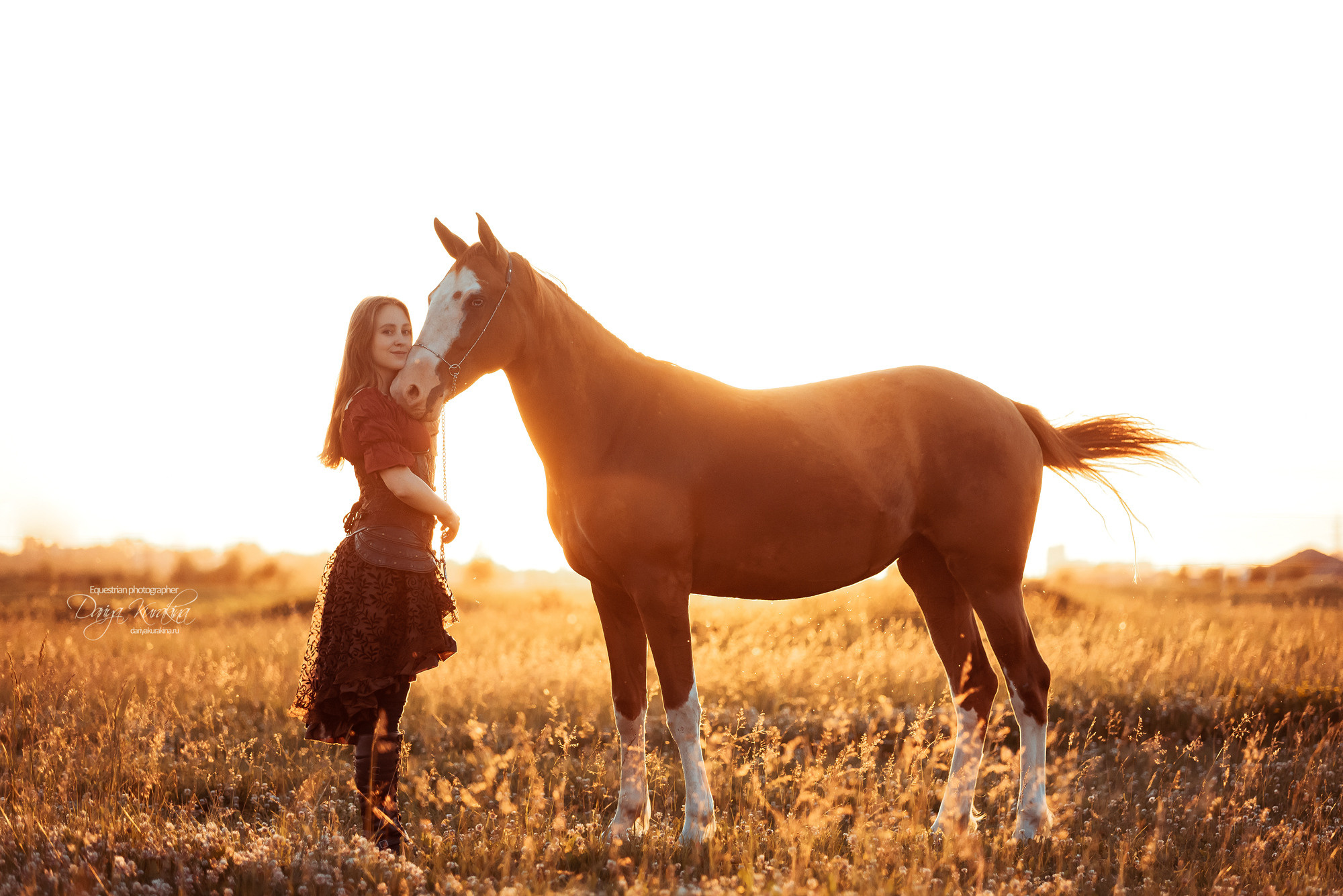 Таня и Бя, Настя и Брю. Конный фотограф Куракина Дарья • Фотосессии с лошадьми