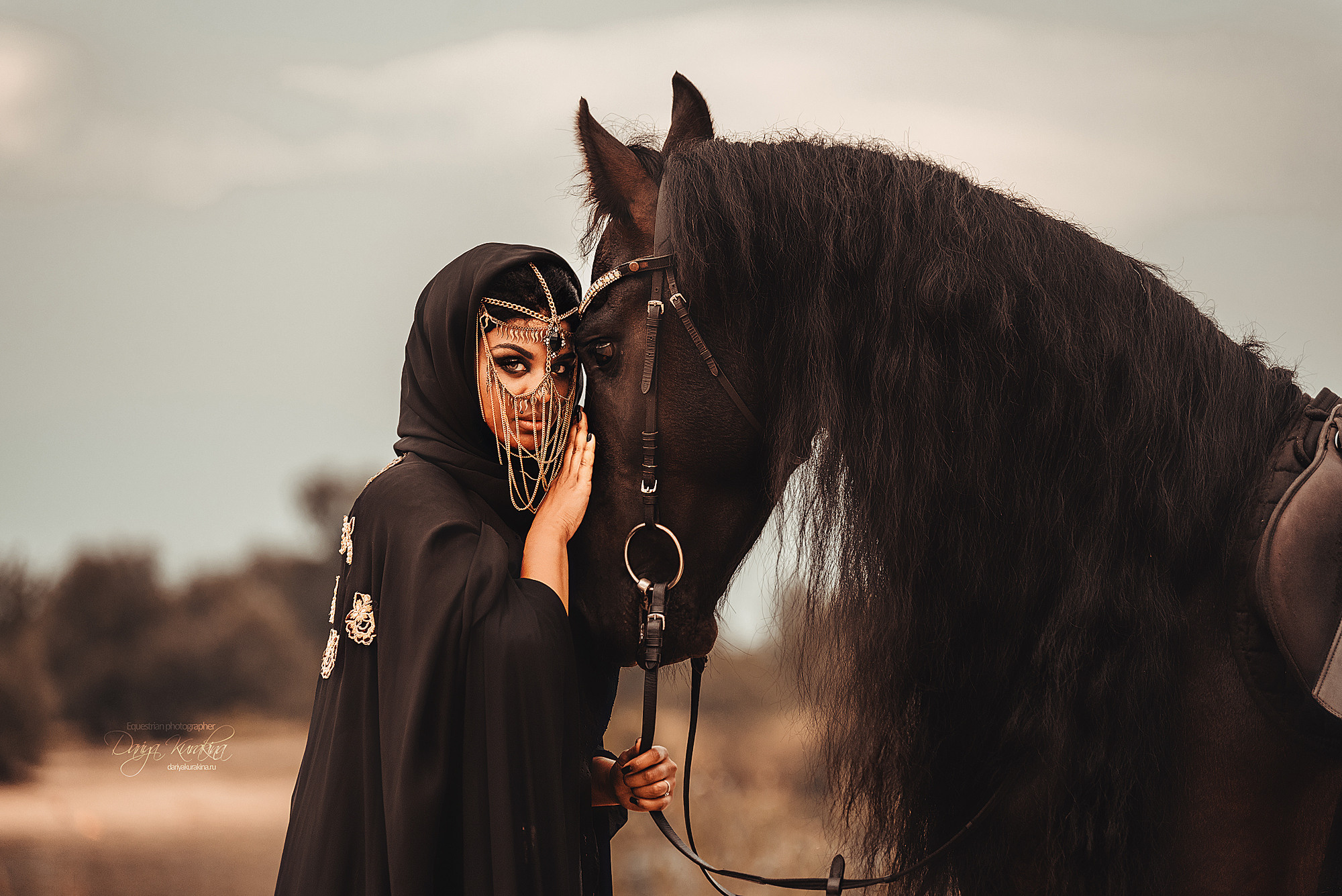 Арабская нооочь. Конный фотограф Куракина Дарья • Фотосессии с лошадьми