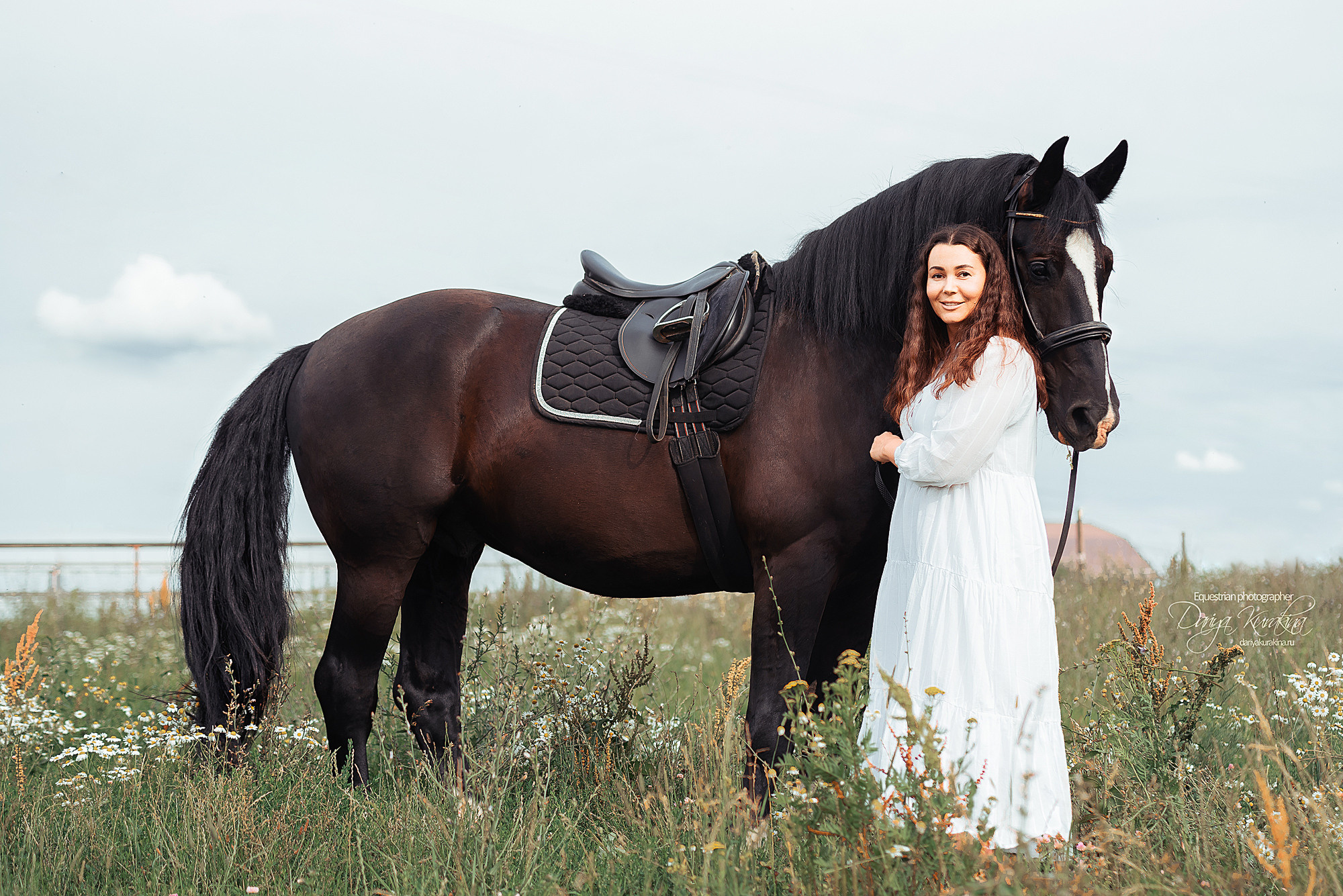 Татьяна и Корсар. Конный фотограф Куракина Дарья • Фотосессии с лошадьми