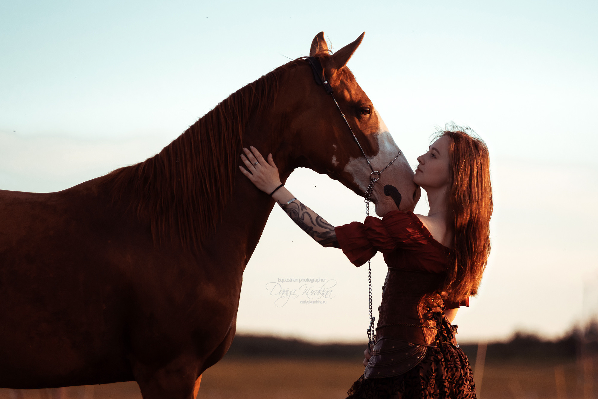 Таня и Бя, Настя и Брю. Конный фотограф Куракина Дарья • Фотосессии с лошадьми