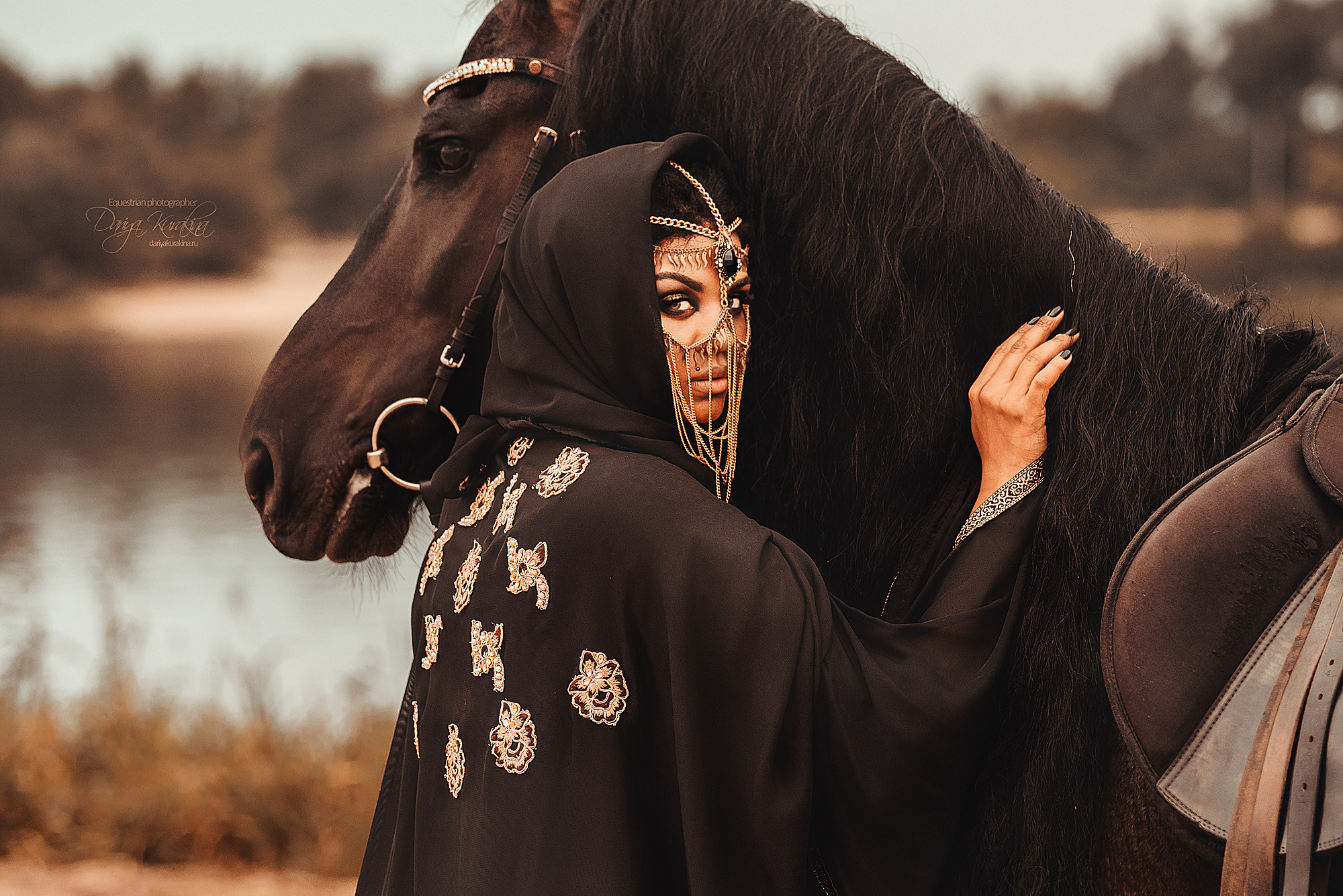 Арабская нооочь. Конный фотограф Куракина Дарья • Фотосессии с лошадьми
