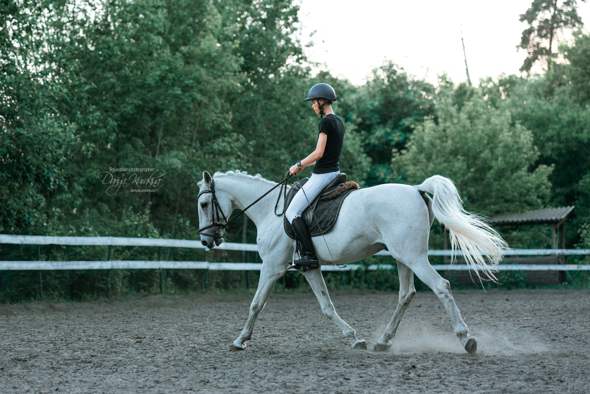 Ксюша и Монолит. Конный фотограф Куракина Дарья • Фотосессии с лошадьми