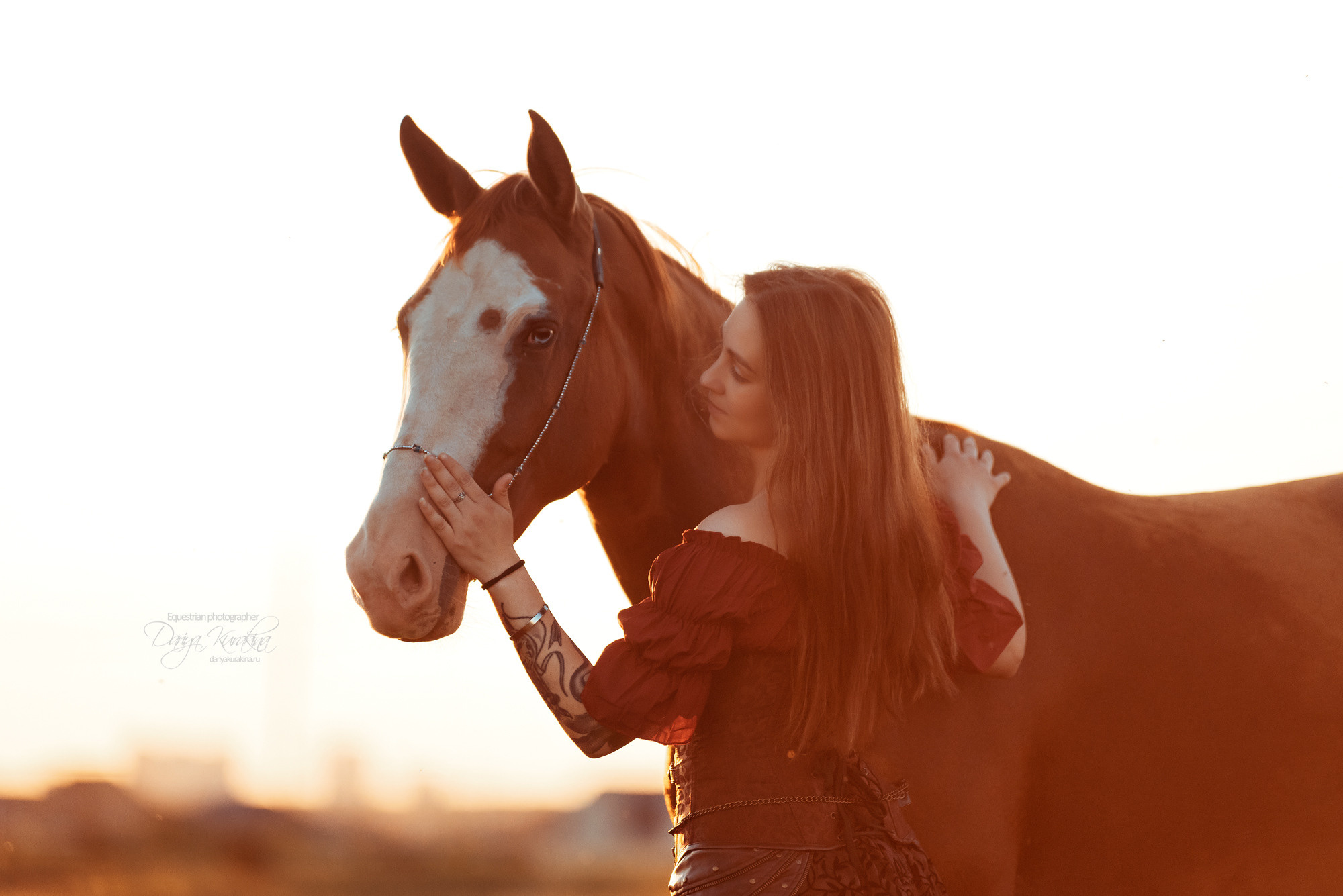 Таня и Бя, Настя и Брю. Конный фотограф Куракина Дарья • Фотосессии с лошадьми
