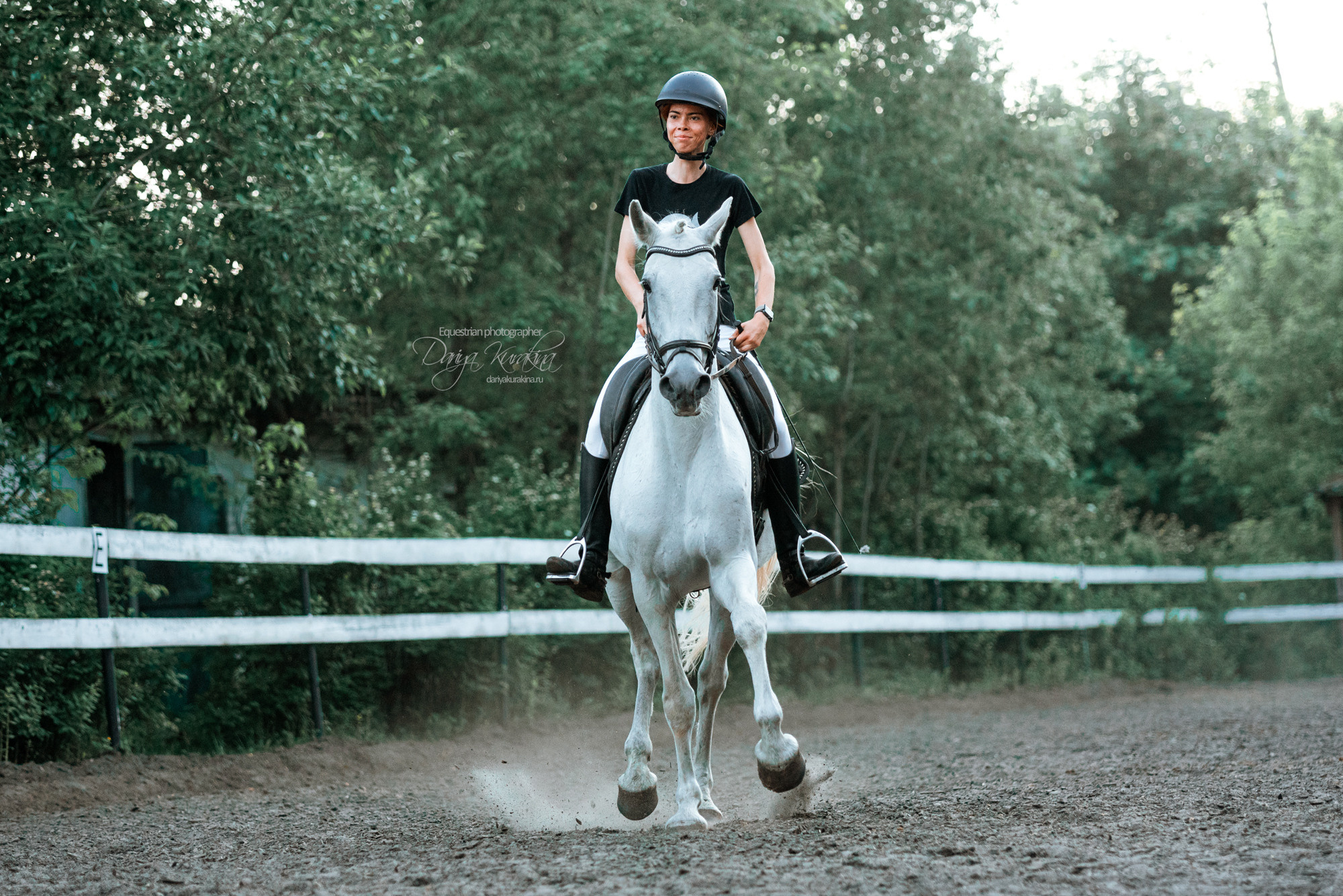 Ксюша и Монолит. Конный фотограф Куракина Дарья • Фотосессии с лошадьми