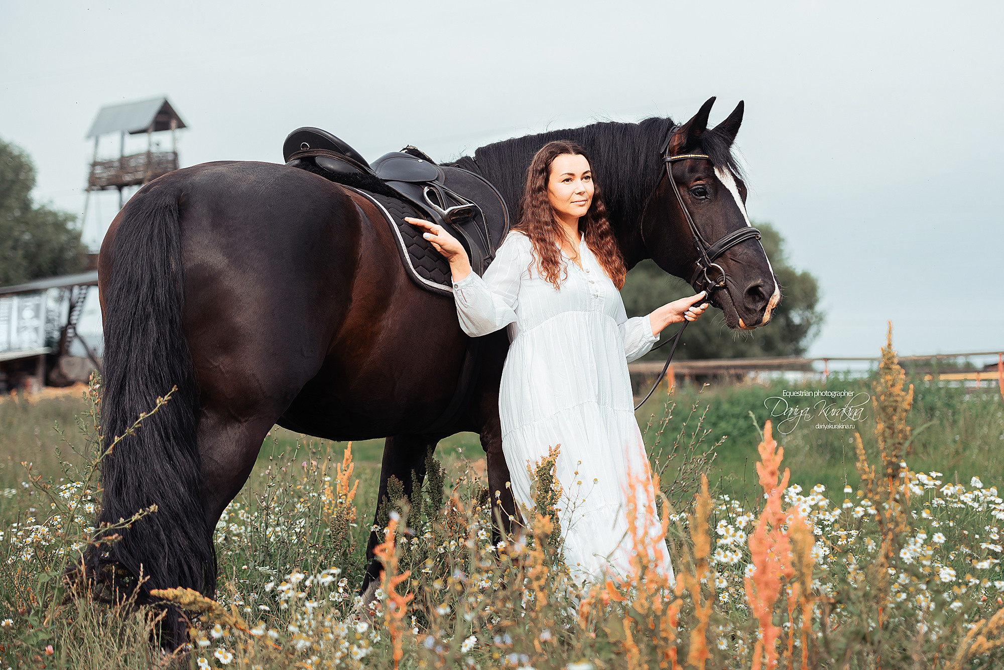 Татьяна и Корсар. Конный фотограф Куракина Дарья • Фотосессии с лошадьми