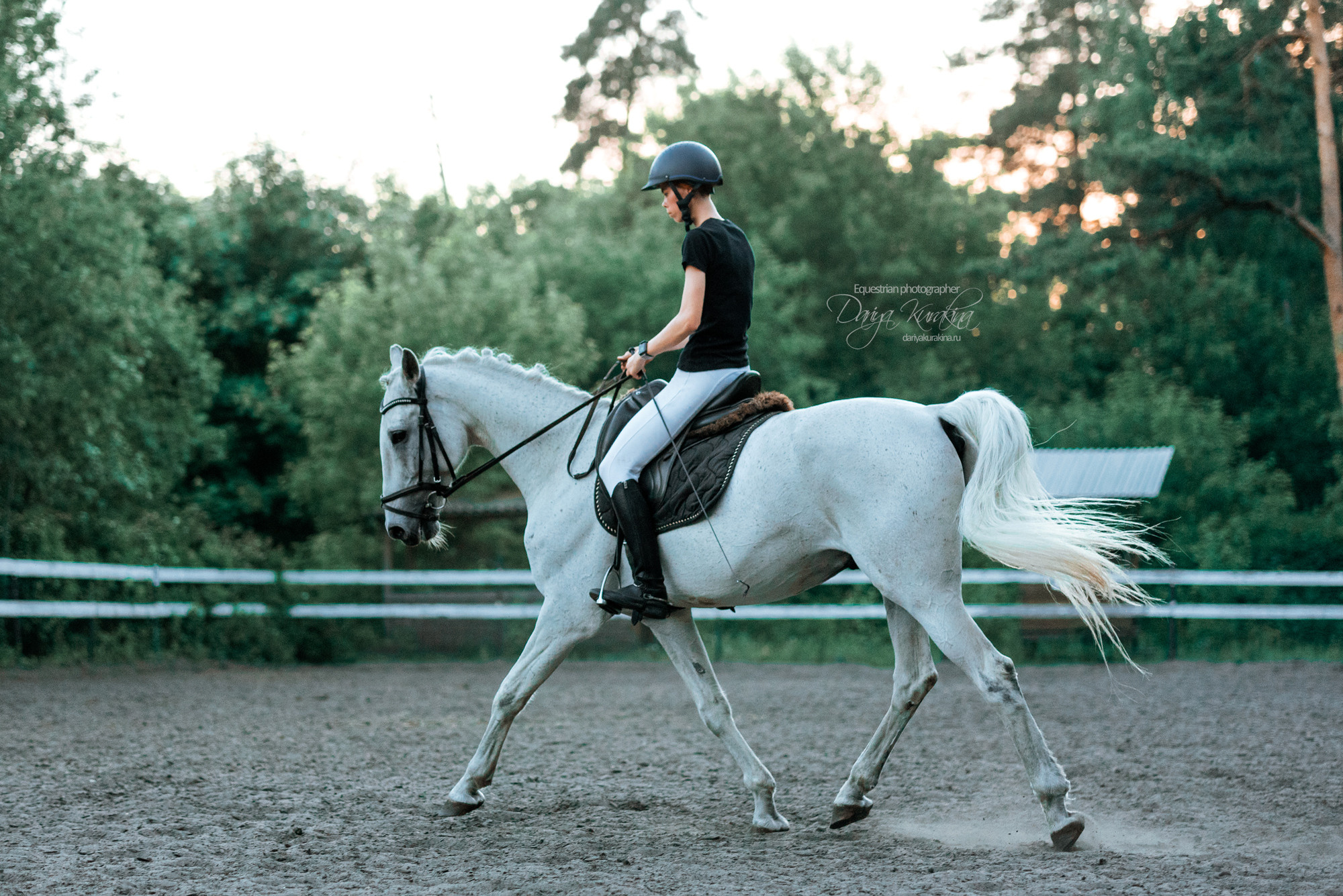 Ксюша и Монолит. Конный фотограф Куракина Дарья • Фотосессии с лошадьми