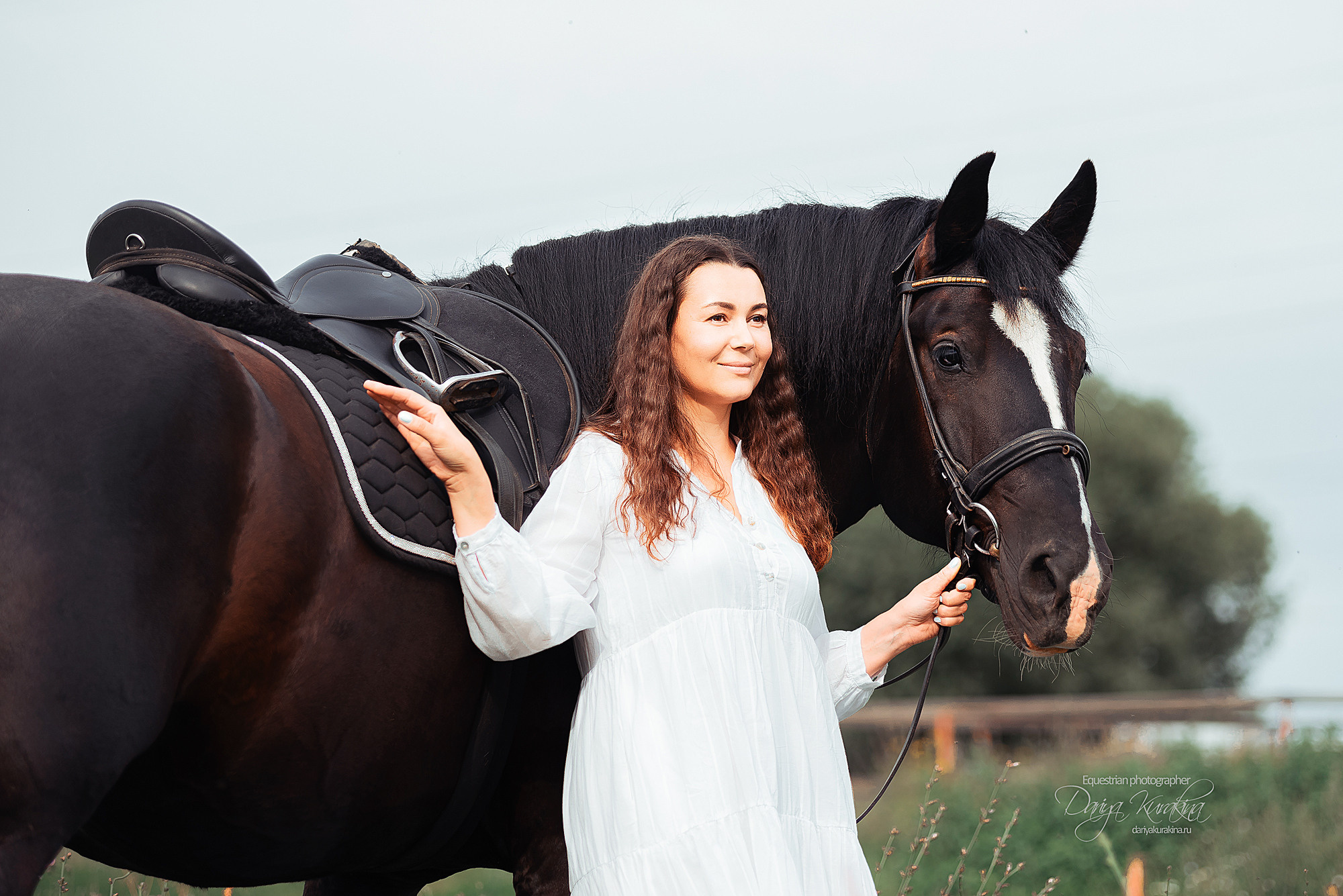 Татьяна и Корсар. Конный фотограф Куракина Дарья • Фотосессии с лошадьми