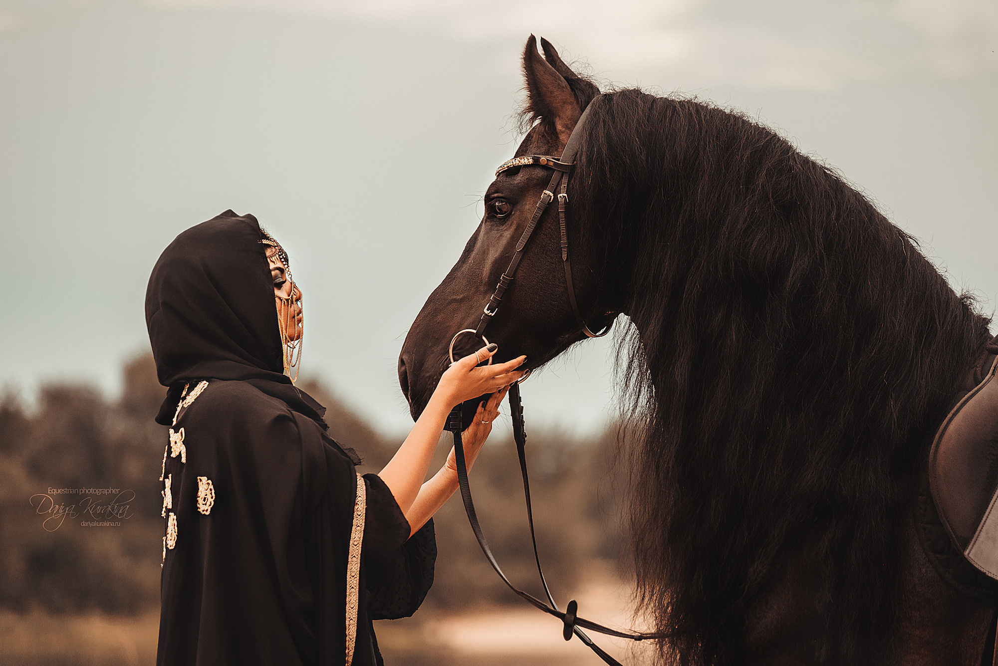 Арабская нооочь. Конный фотограф Куракина Дарья • Фотосессии с лошадьми