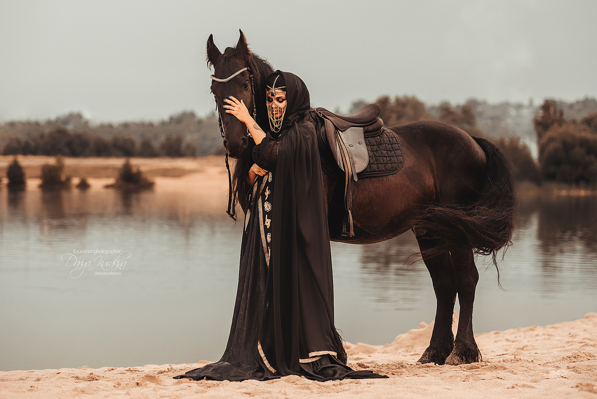 Арабская нооочь. Конный фотограф Куракина Дарья • Фотосессии с лошадьми