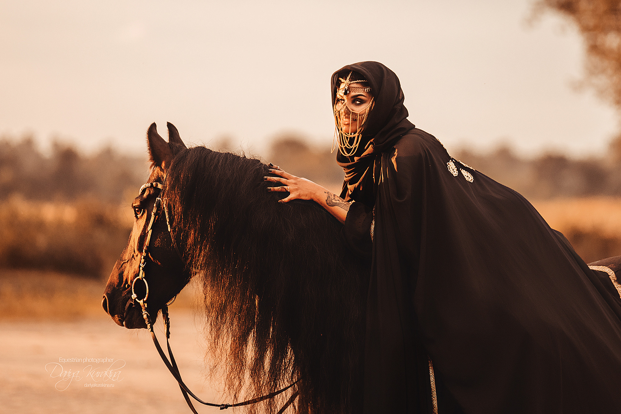 Арабская нооочь. Конный фотограф Куракина Дарья • Фотосессии с лошадьми