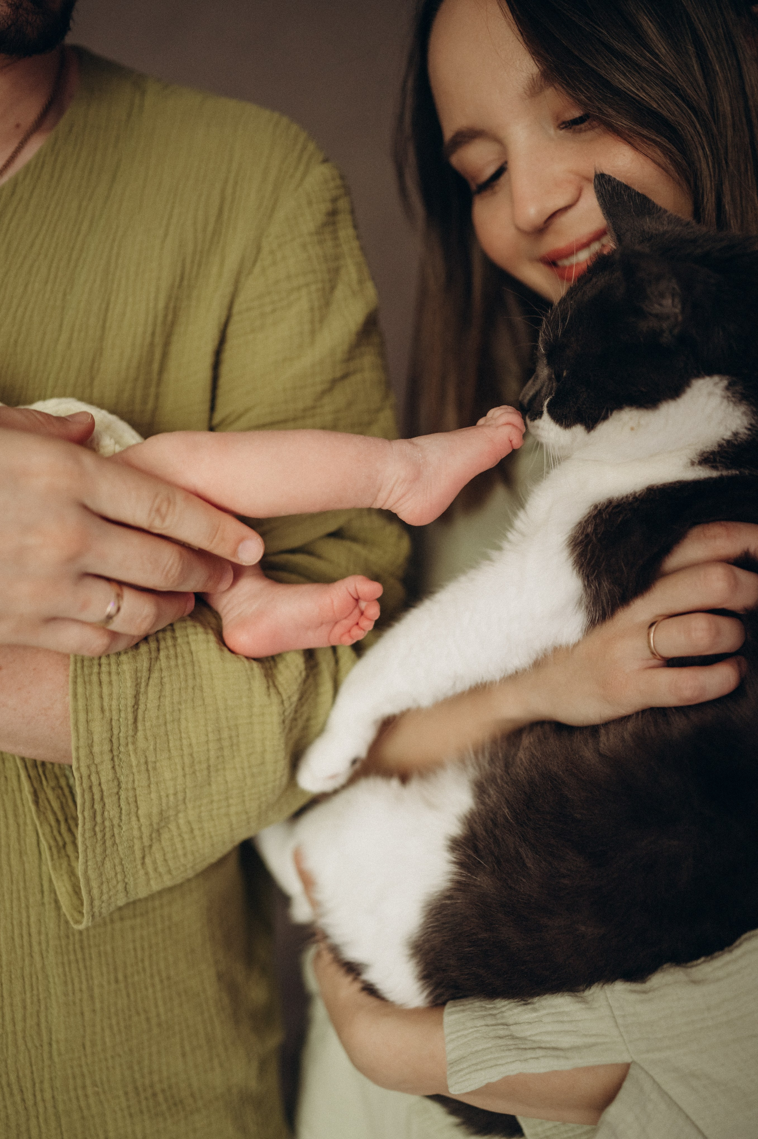 Андрей, Александра и Любочка. Фотограф Горбенко Анна