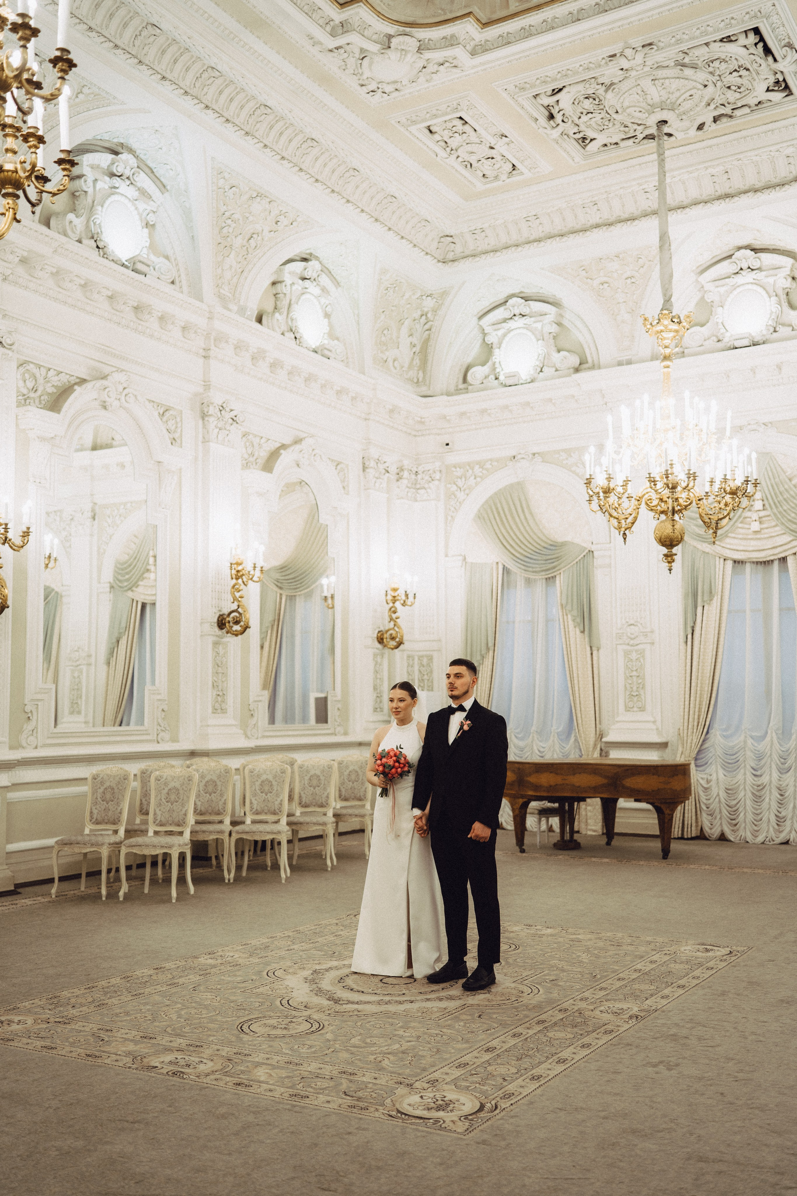 СВАДЕБНАЯ СЬЕМКА В ПЕВОМ ДВОРЦЕ БРАКОСОЧЕТАНИЯ. Профессиональный фотограф, Санкт-Петербург — Виктория Богомолова