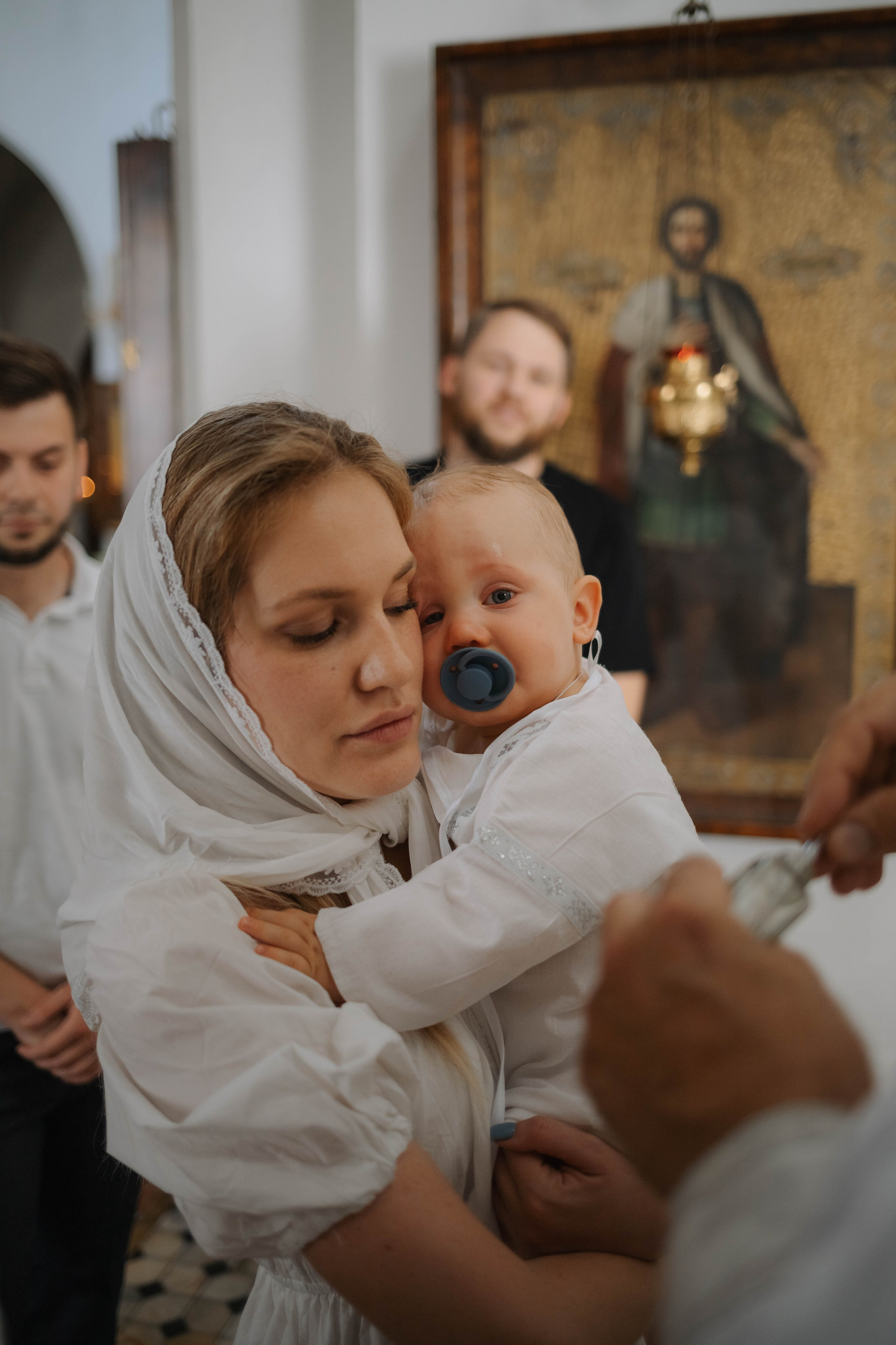 Крещение Миши. Семейный и детский фотограф в Москве Александра Нараевская