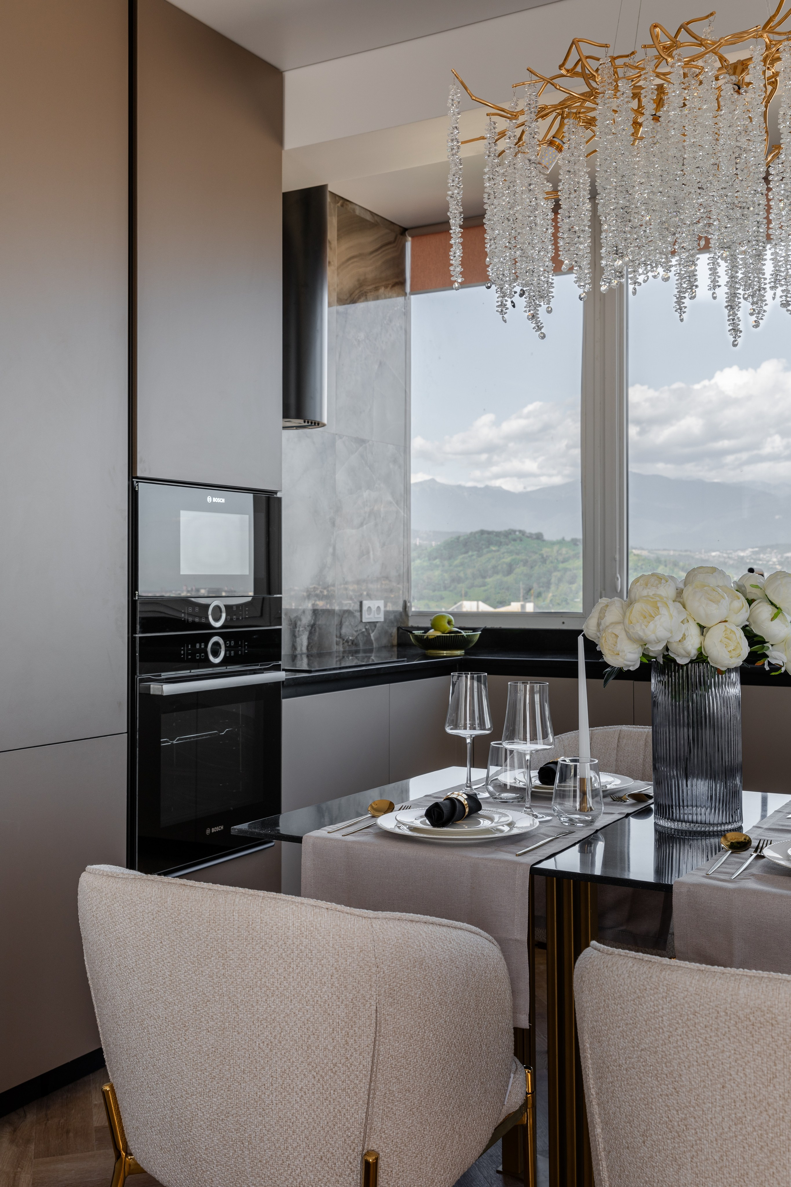 Интерьерная фотосъемка дизайн проекта трёхкомнатной квартиры в Адлере. Интерьерный фотограф Москва