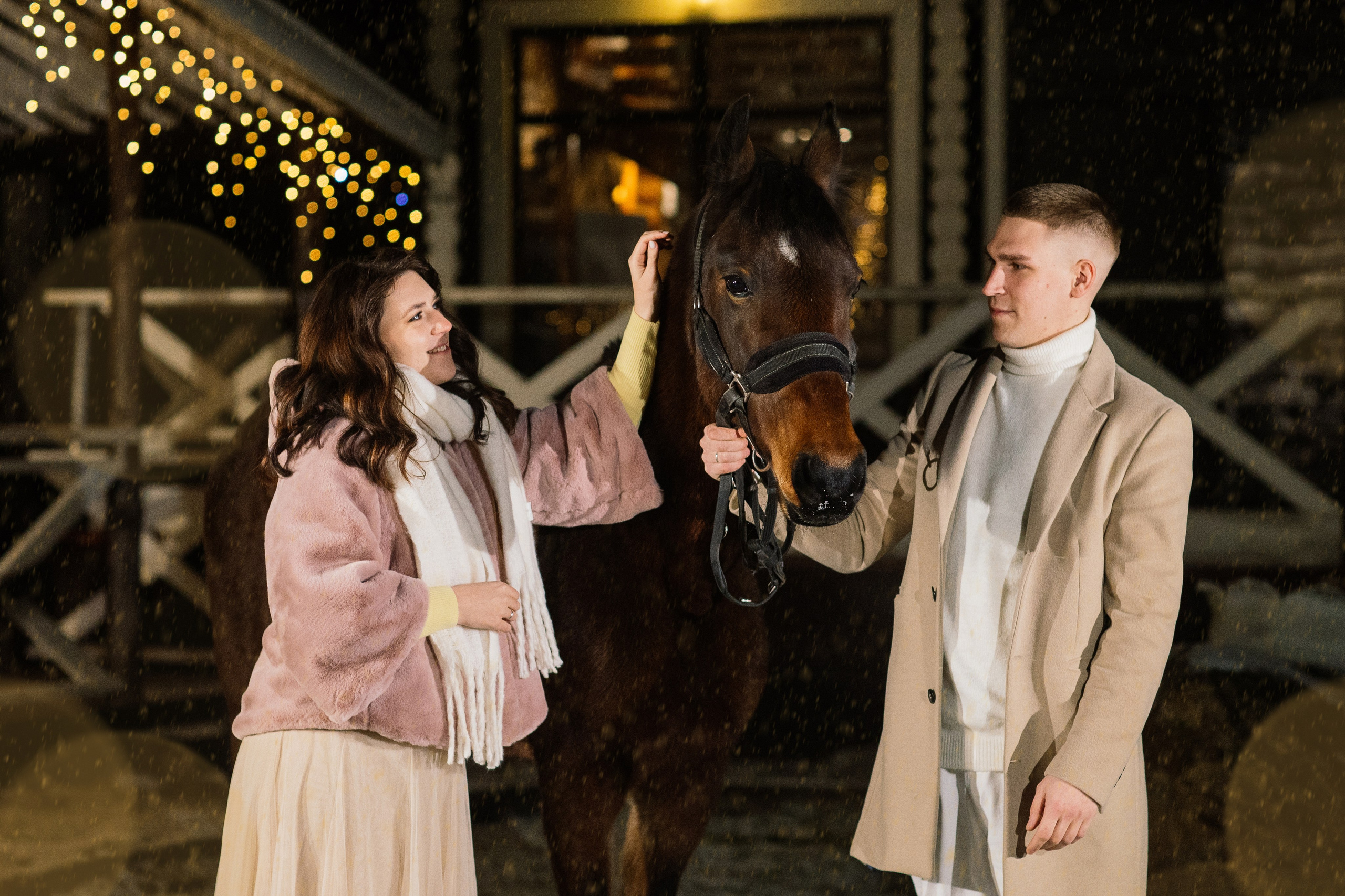 С лошадкой. Семейный фотограф Толстикова Кристина