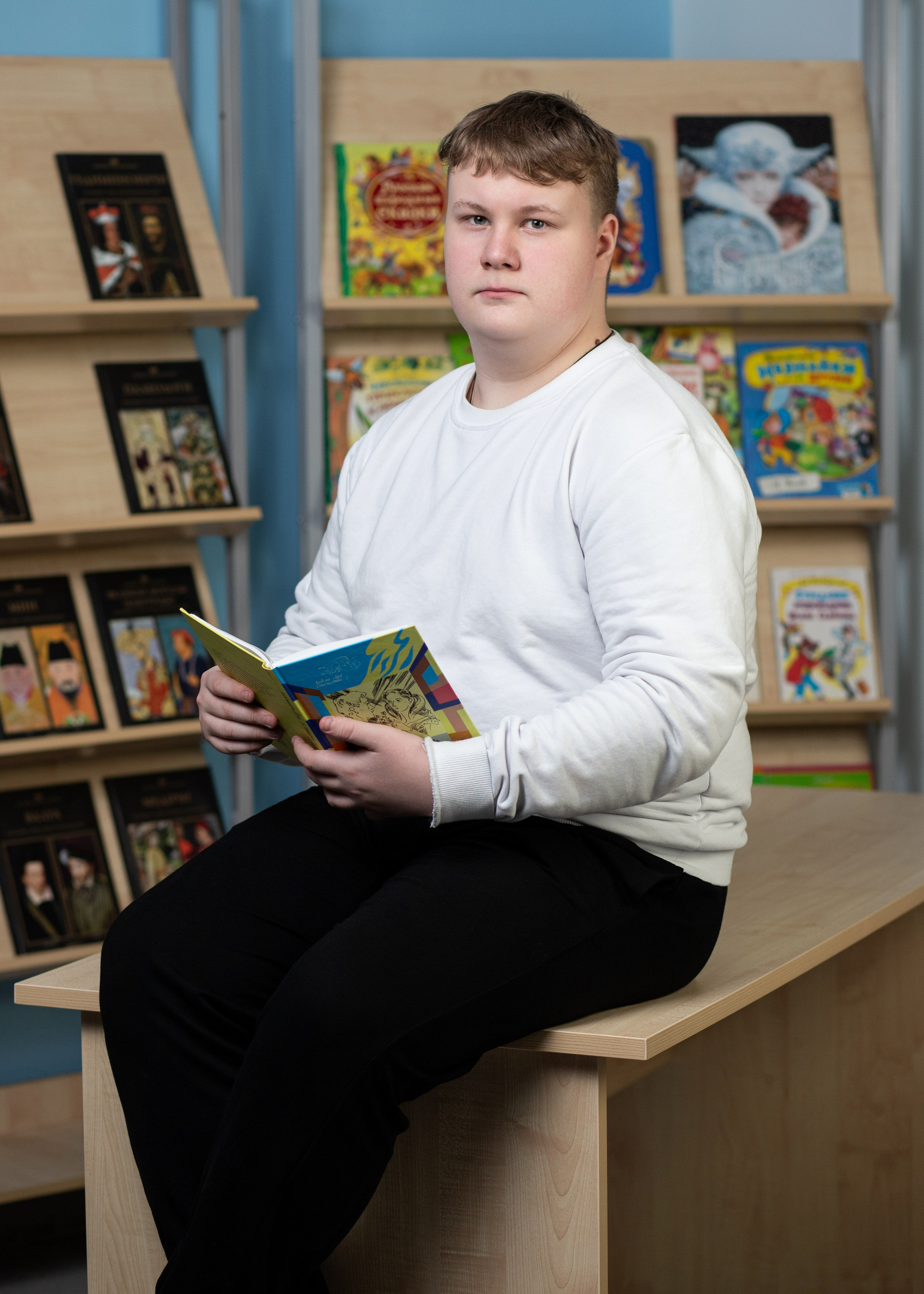 Детский портрет. Выпускная фотография. Средняя школа 9 класс