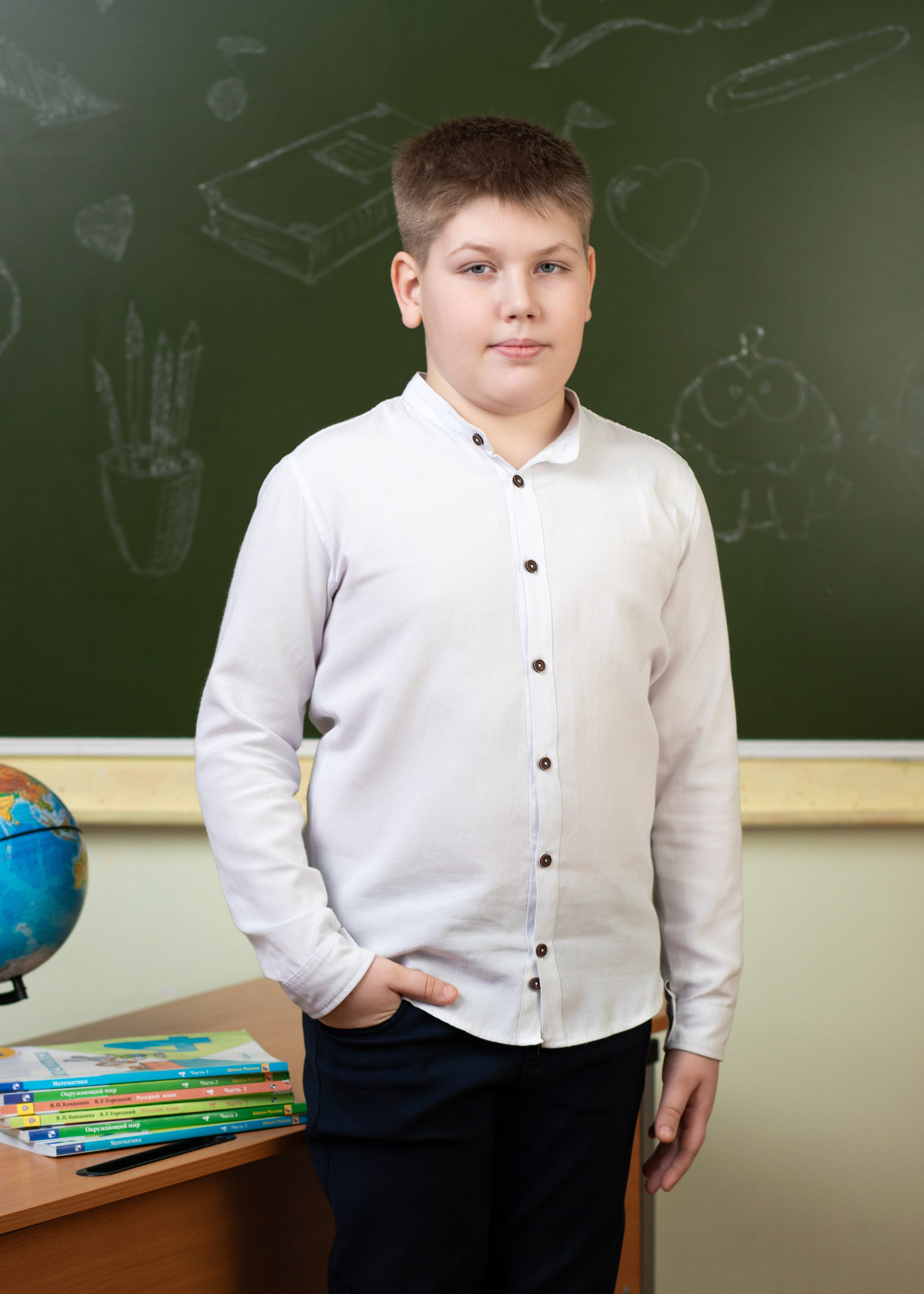 Детский портрет. Выпускная фотография. Начальная школа 4 класс