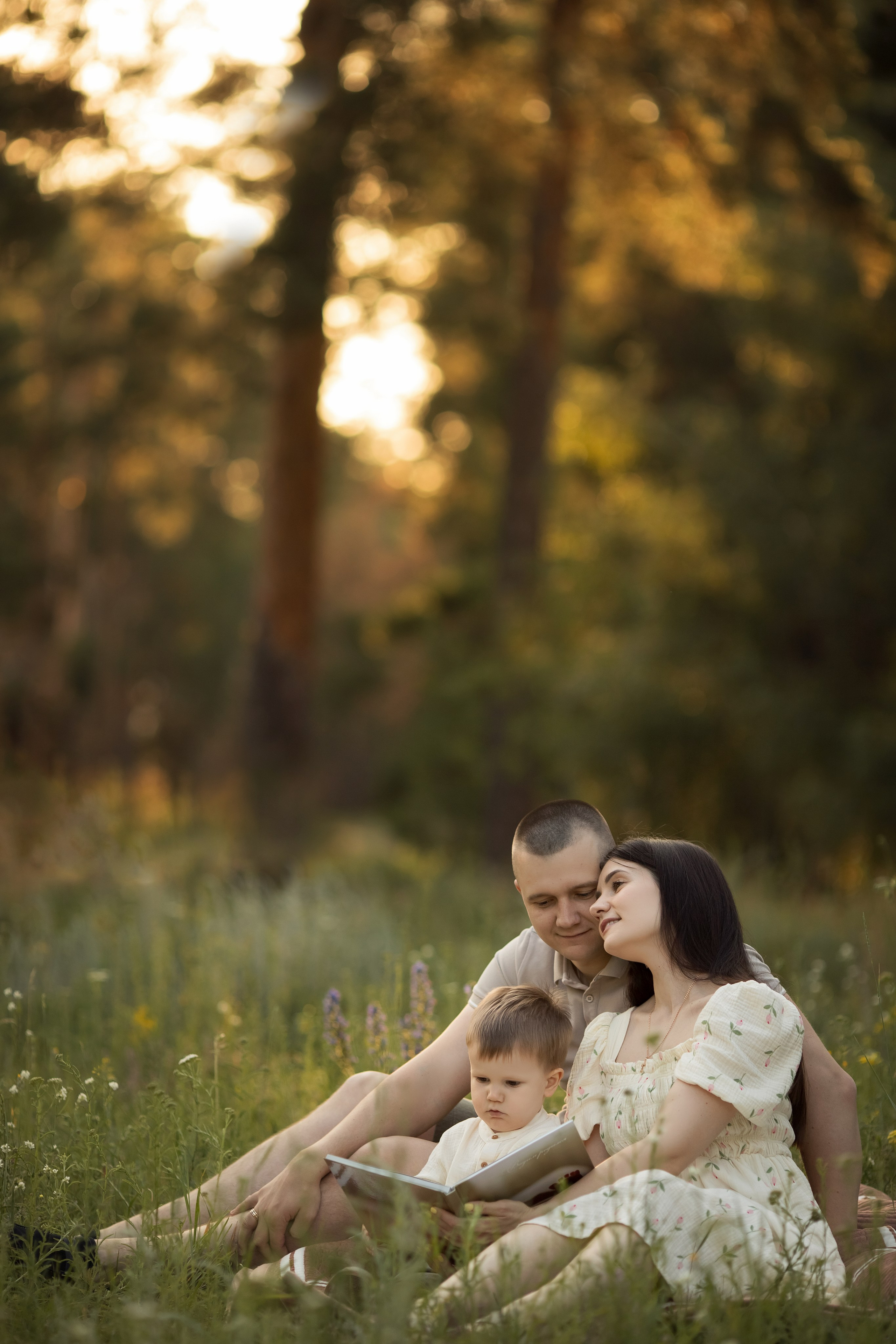 Солнечный лес. Семейный и детский фотограф в Саратове Полина Коткина