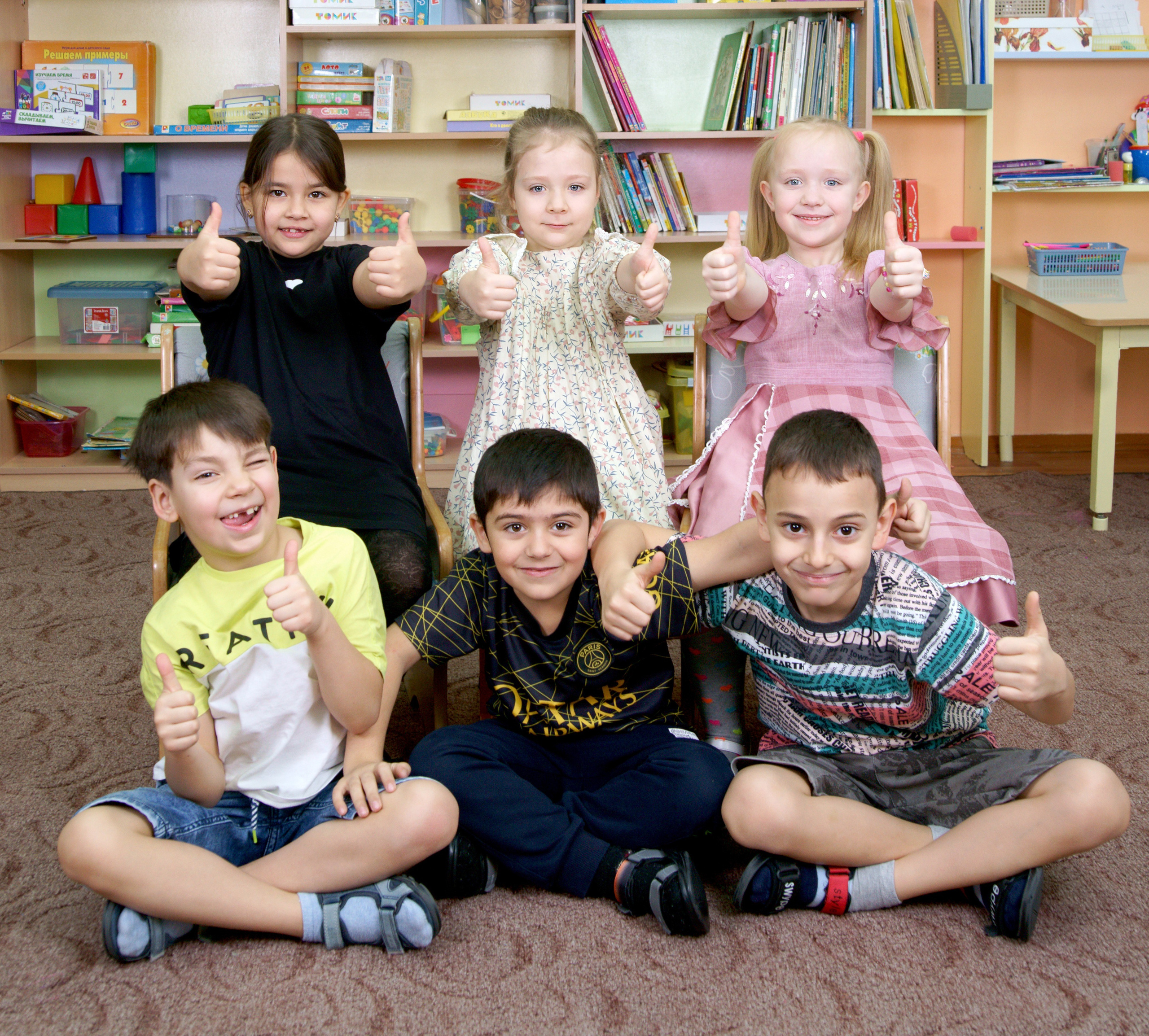 Фотосессия выпускников детского сада в Иркутске