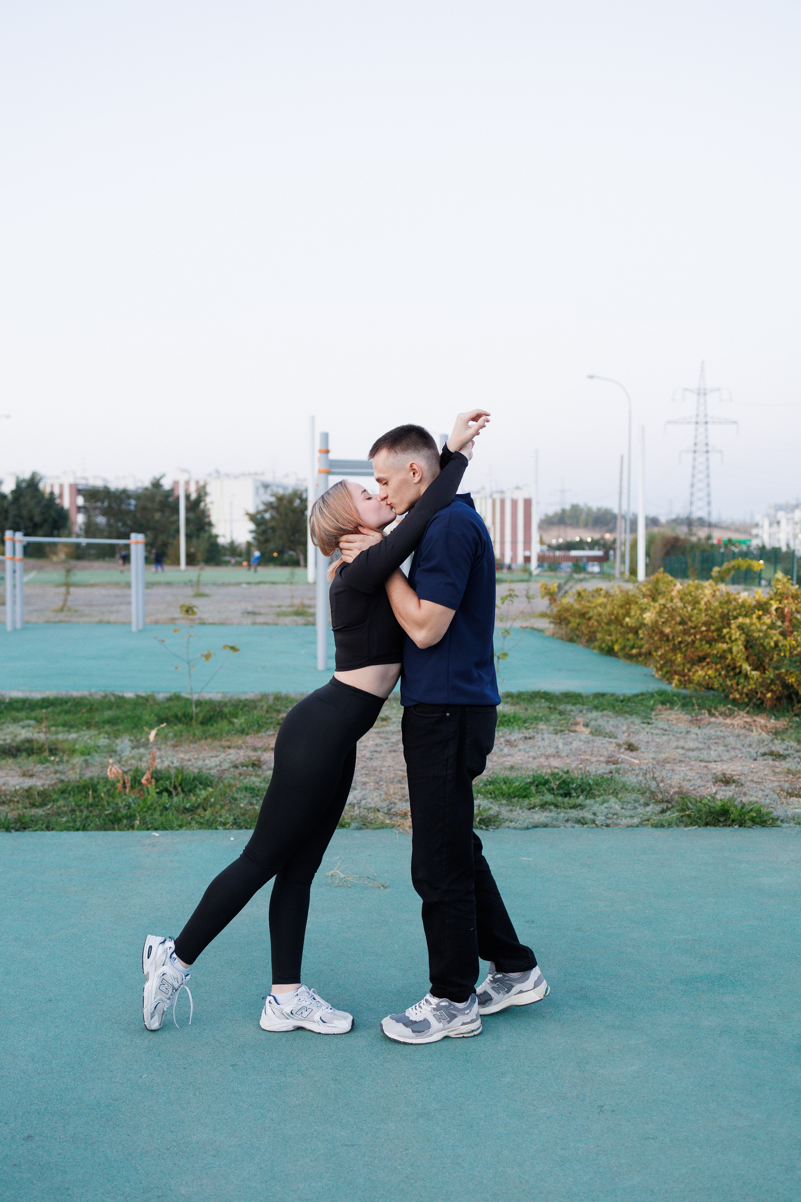 На спорт площадке (Настя+Игорь). Photograph Svetlana Volkova