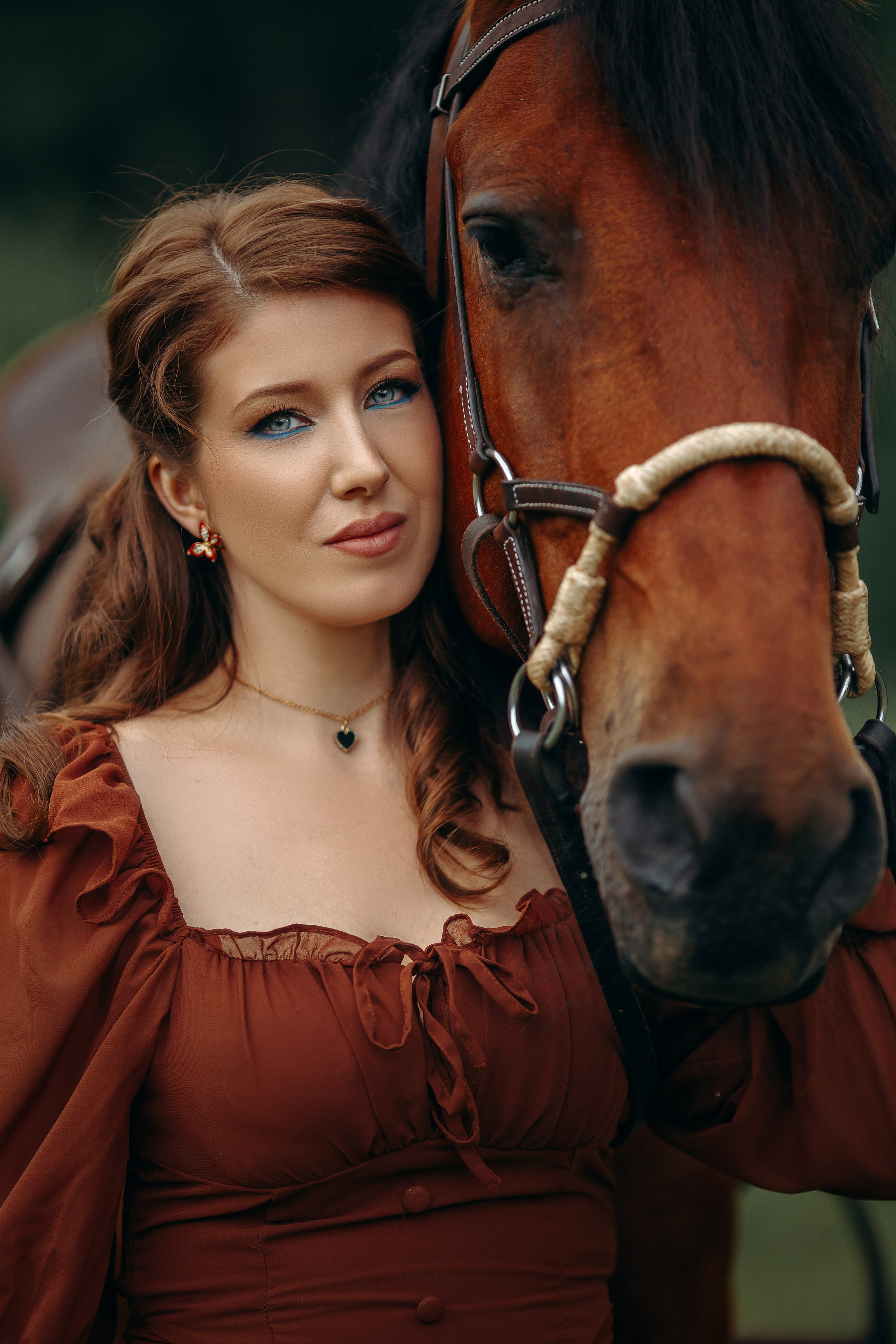 Елена и Талисман. Анна Молчанова конный фотограф в Тюмени | фотосессии с лошадьми Тюмень