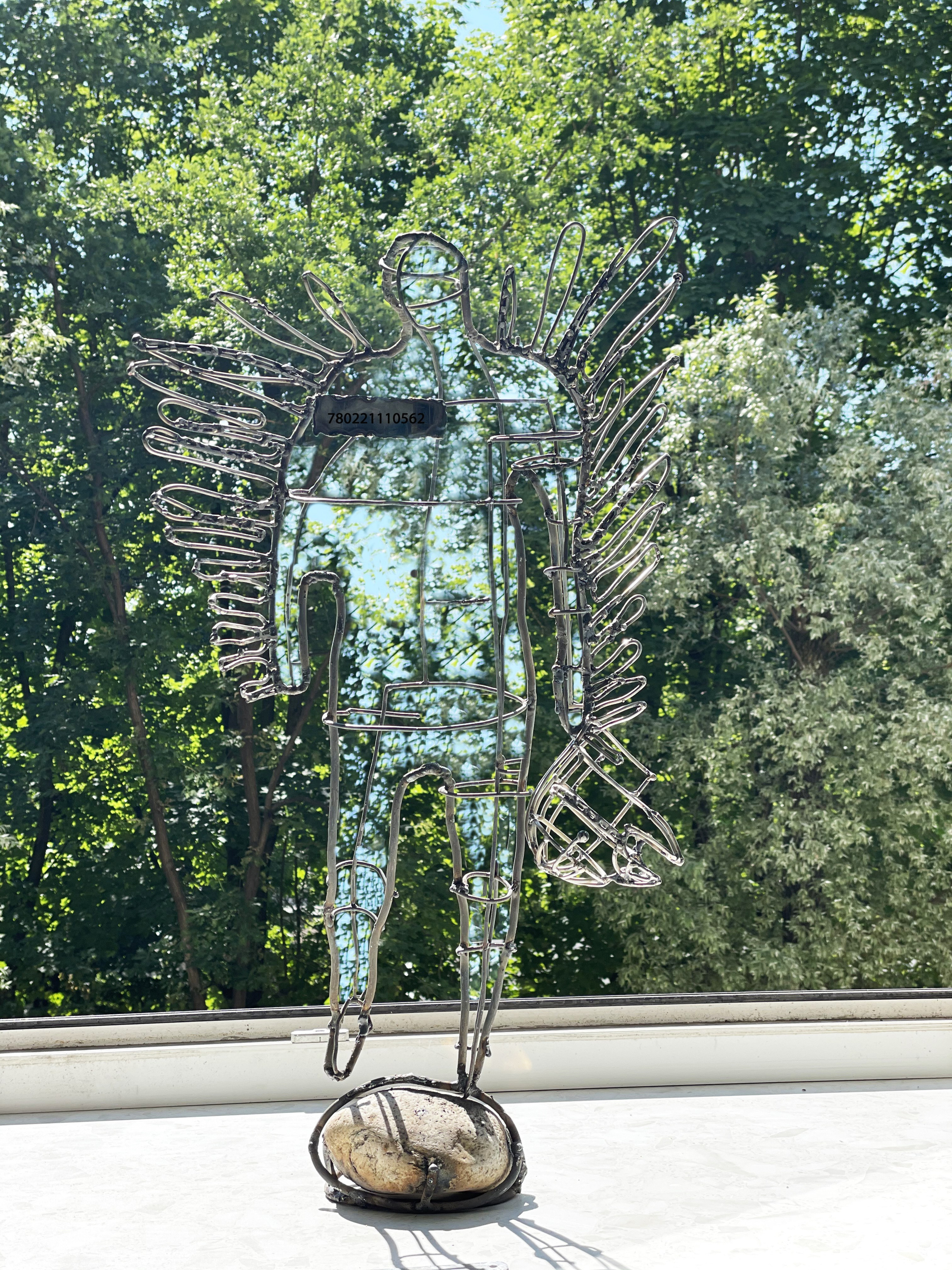 Человек птица_man-bird_2020. Художник — скульптор Антонина Фатхуллина