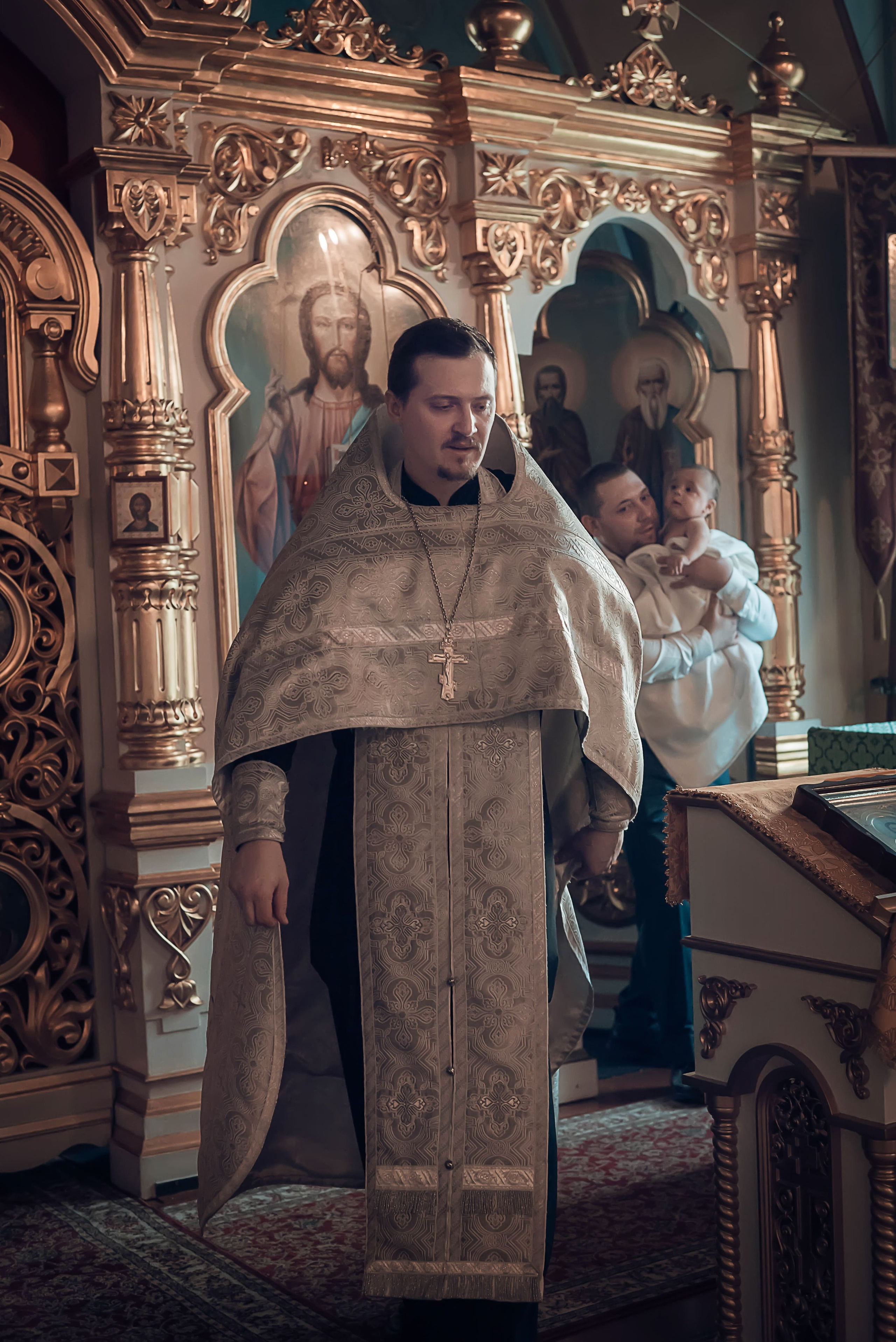 Съемка крещения в Красноярске. Фотографы крещения/венчания  Красноярск Татьяна и Вячеслав Переваловы