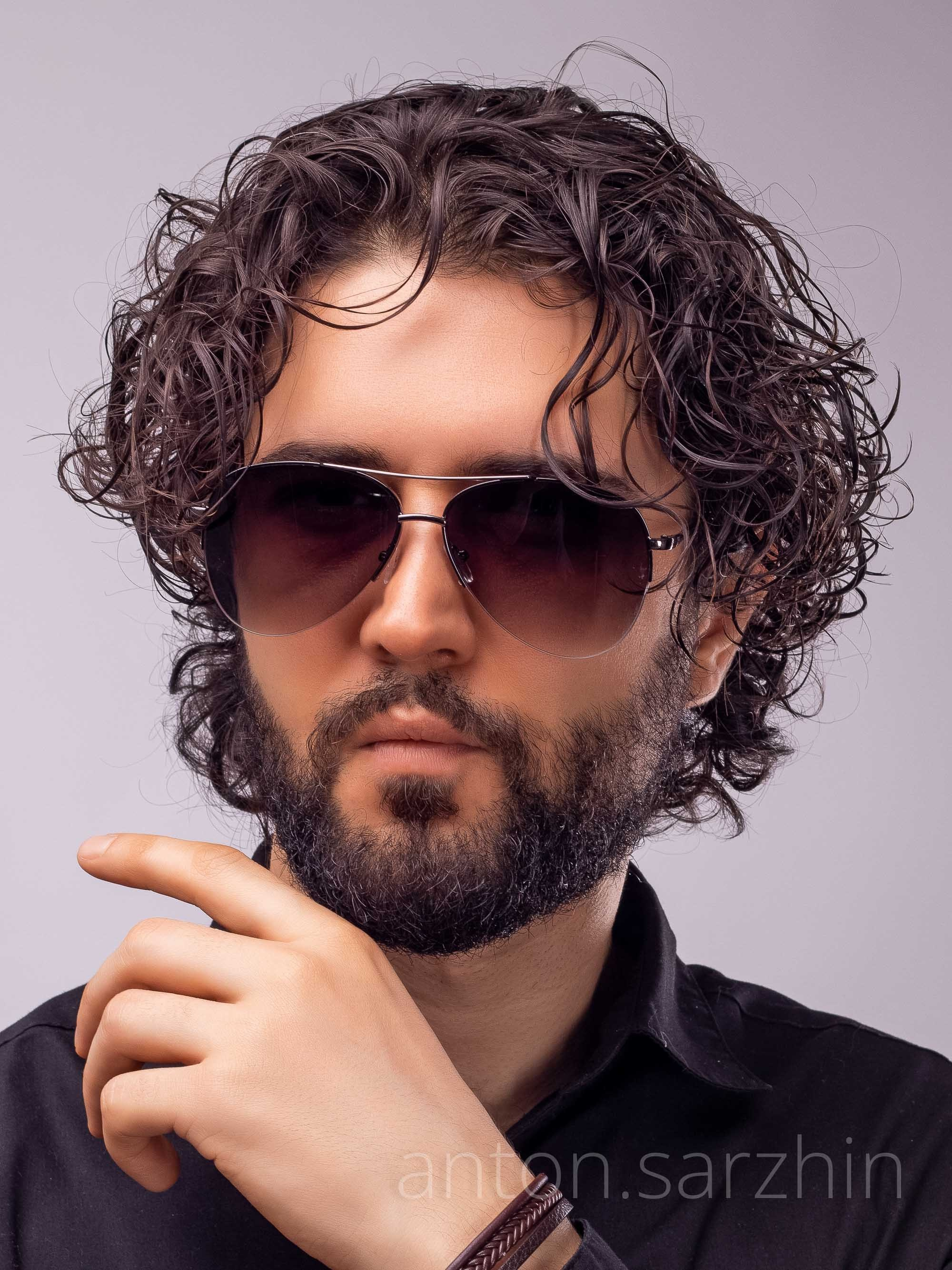 Фотосъемка очков на модели