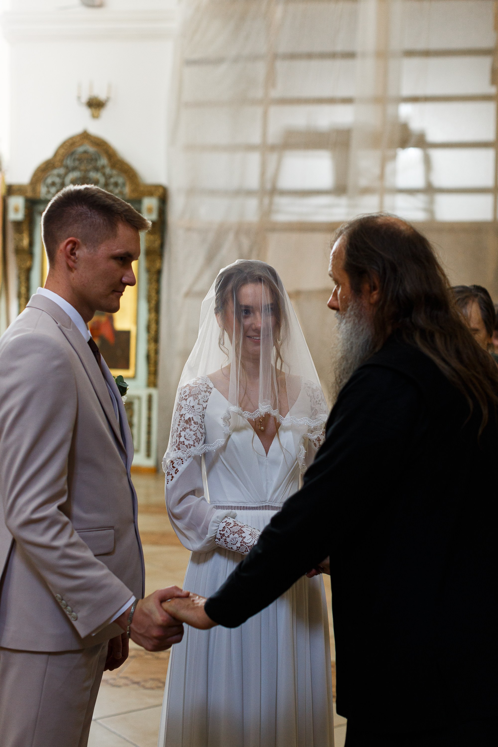 Венчание в храме Живоначальной Троицы на Шаболовке