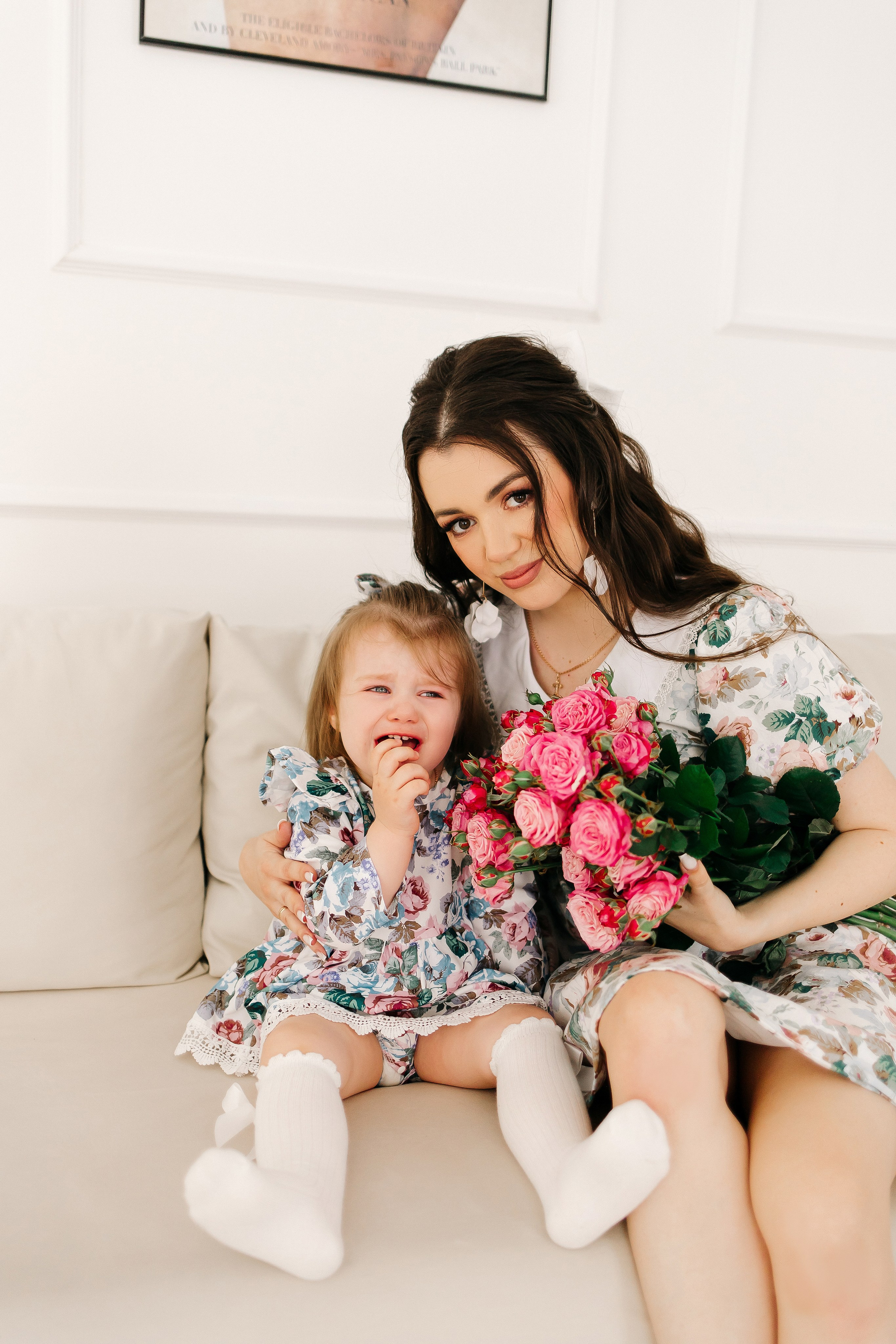 Мама и дочь. Свадебный фотограф Кропоткин Краснодар