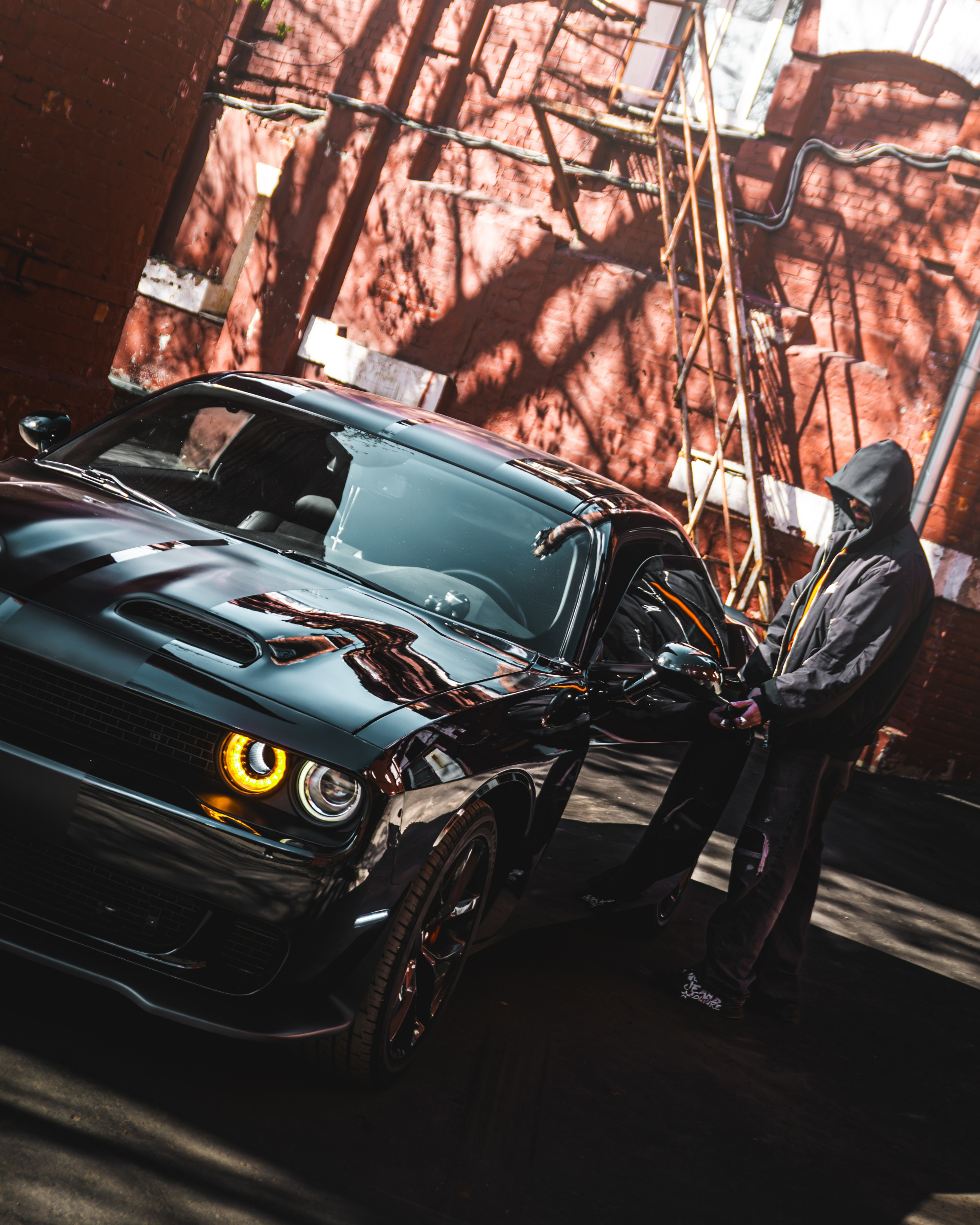 CHALLANGER & CORVETTE. Автомобильный фотограф в Москве