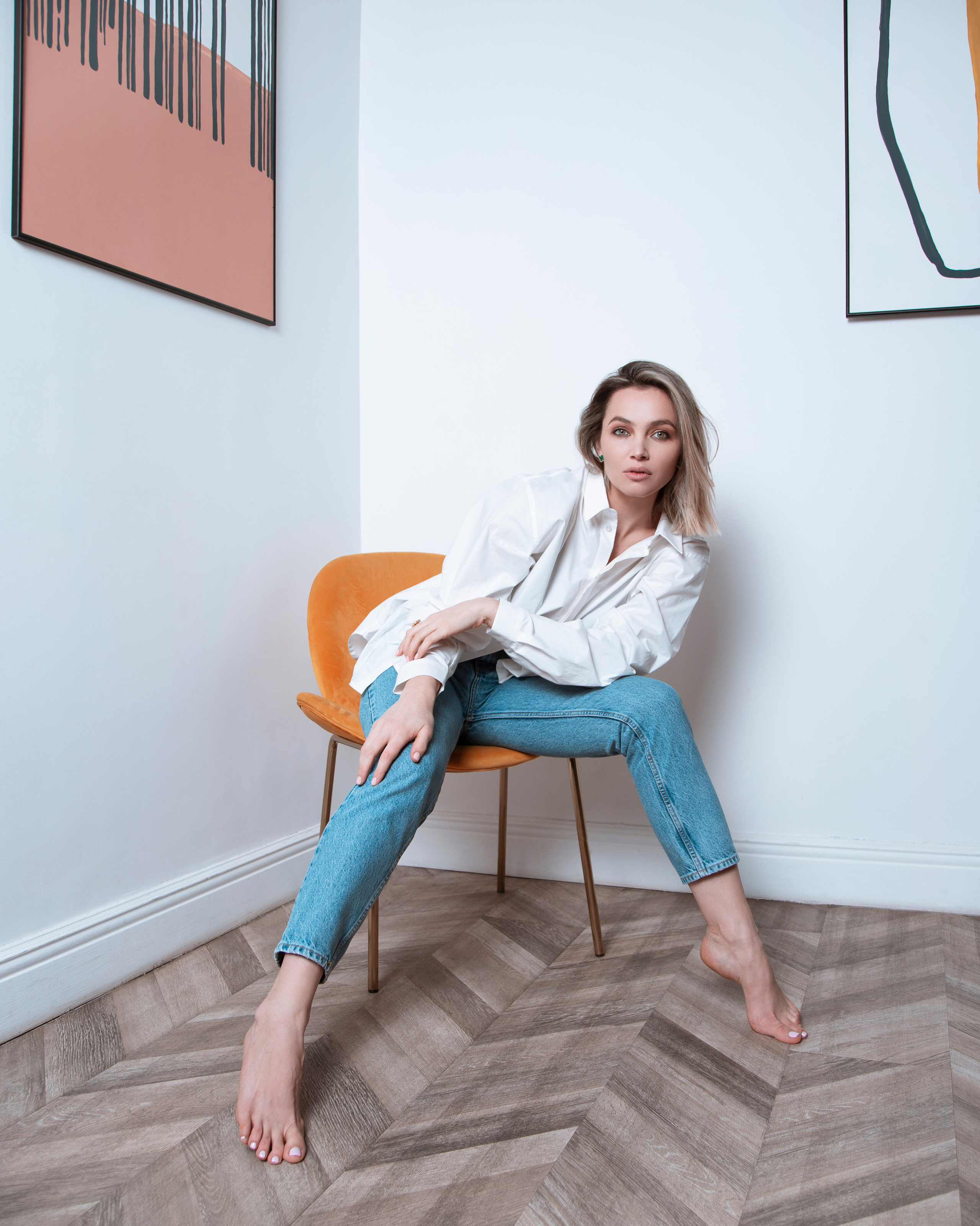 Портретная фотосессия в студии. MARIA SOKOLOVA