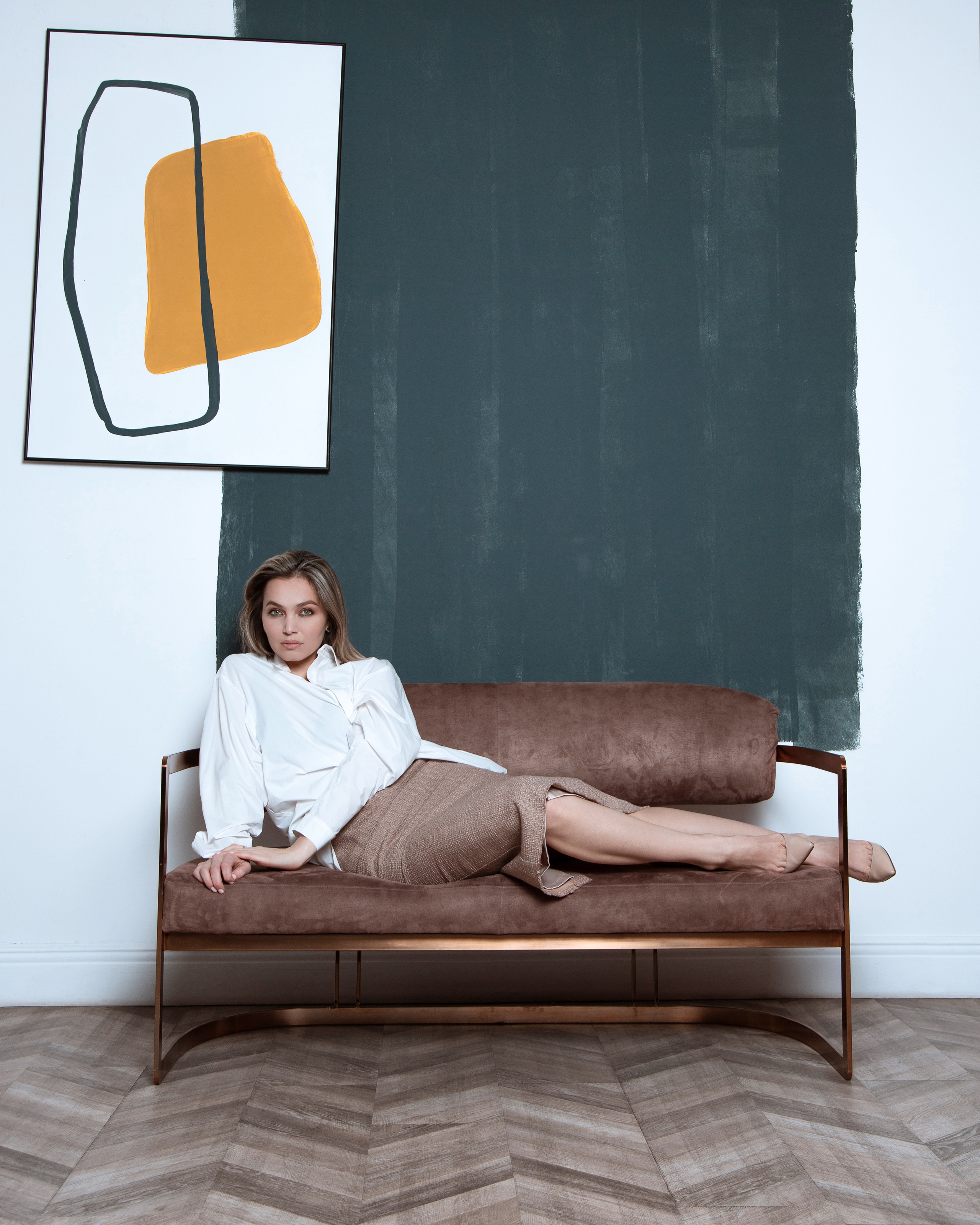 Портретная фотосессия в студии. MARIA SOKOLOVA