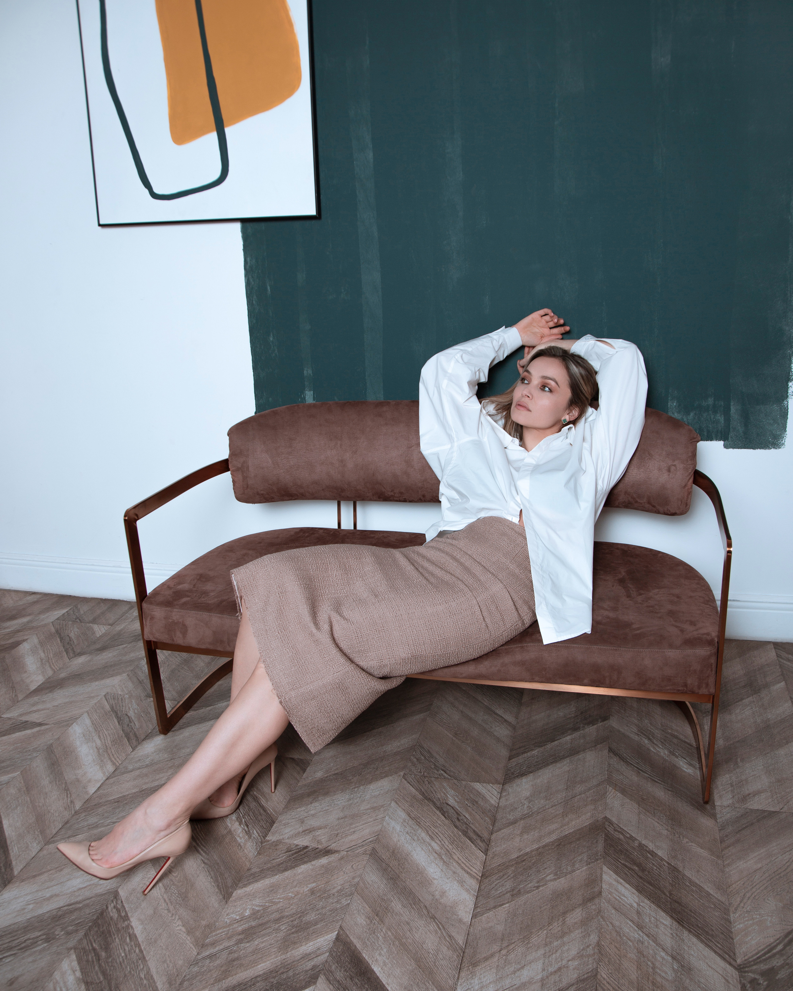 Портретная фотосессия в студии. MARIA SOKOLOVA