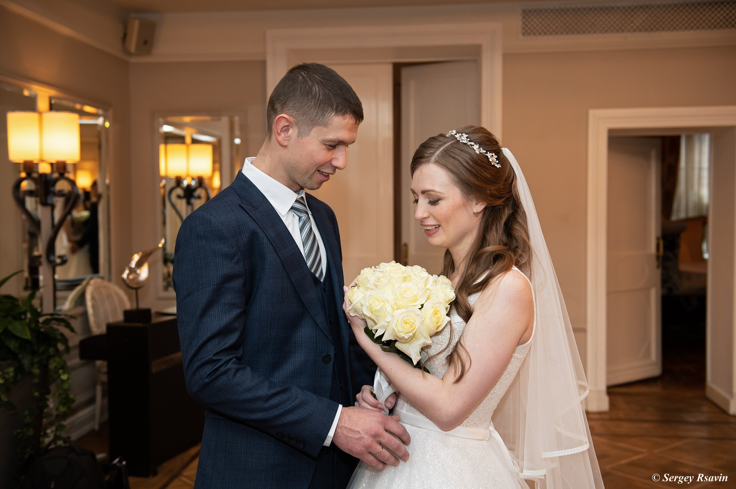 Регистрация в особняке. Фотограф в Москве Сергей Рсавин