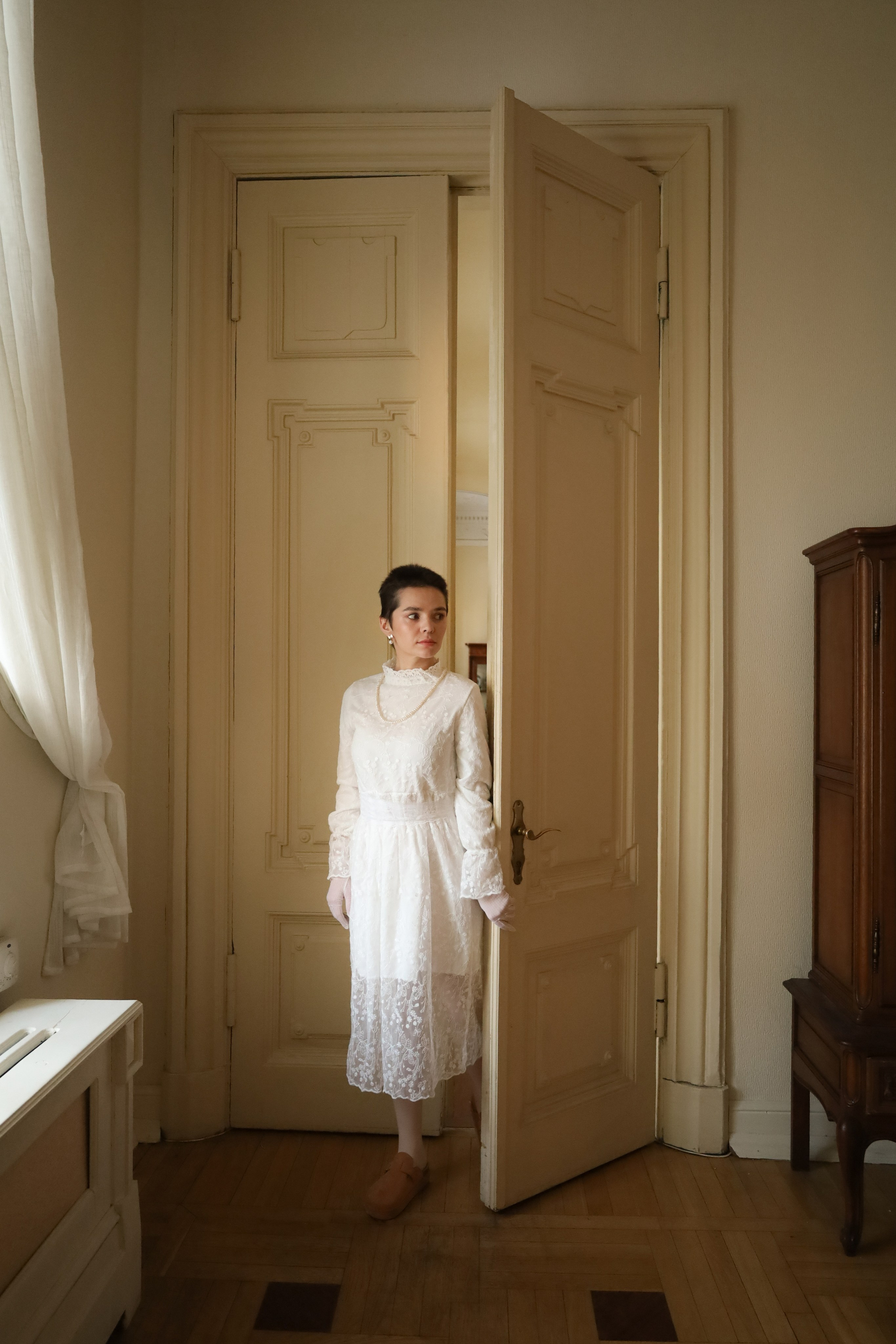 Актриса в особняке. Фотограф Химки Анна Татарских