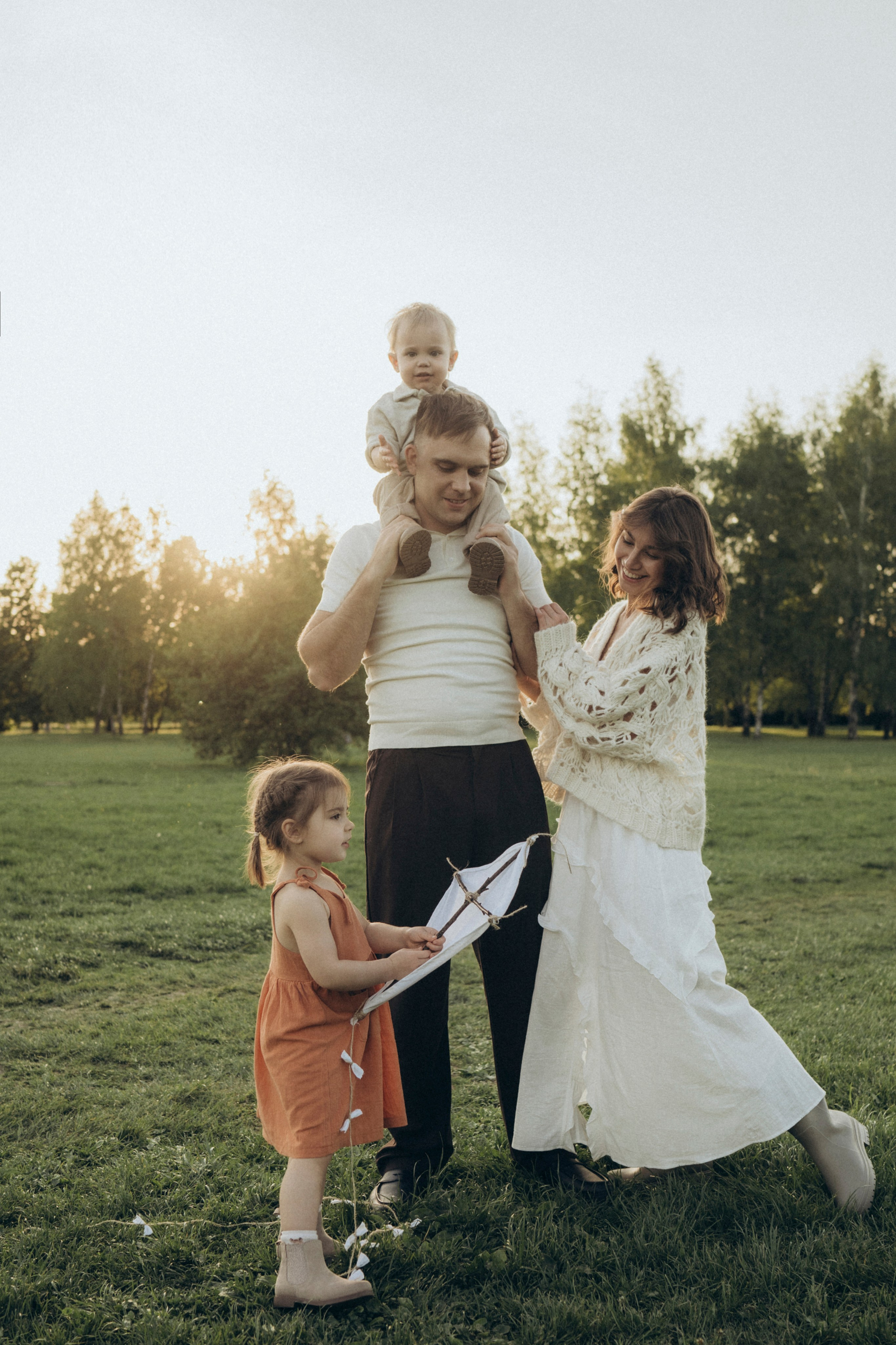 Семья. Закат. Счастье. Семейный фотограф в Москве Елена Гильманова