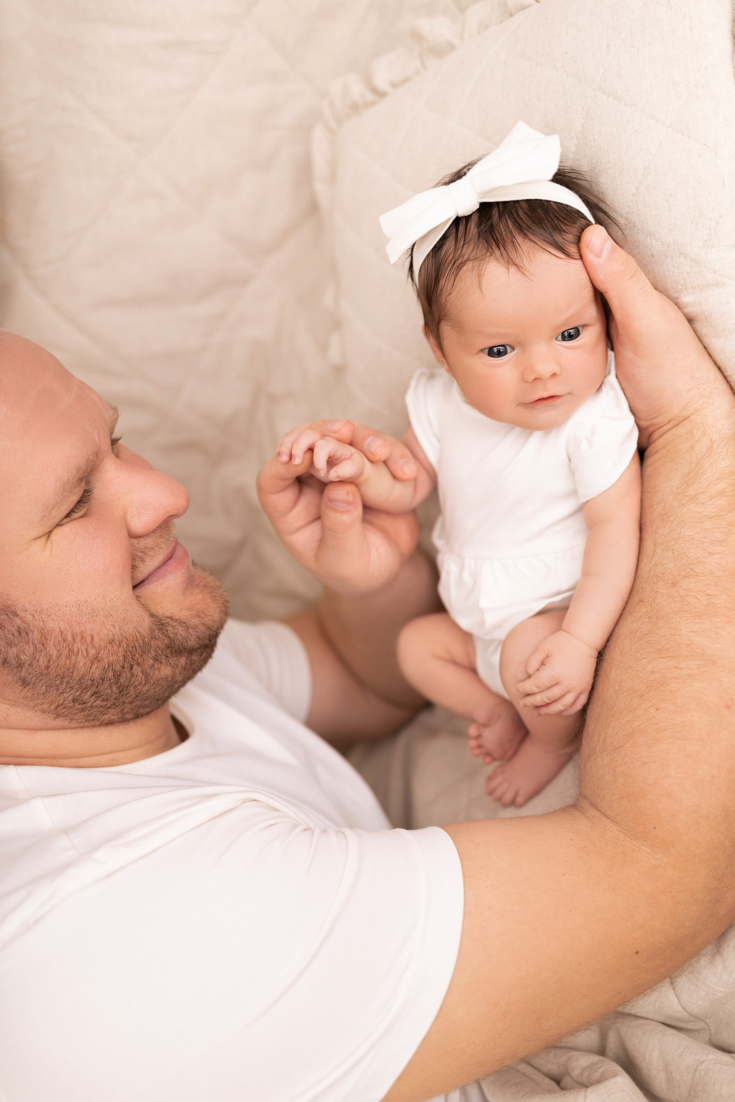 Newborn съемка в стиле Лайф. Фотограф новорожденных малышей в Омске и Омской области Эльвира Камаева
