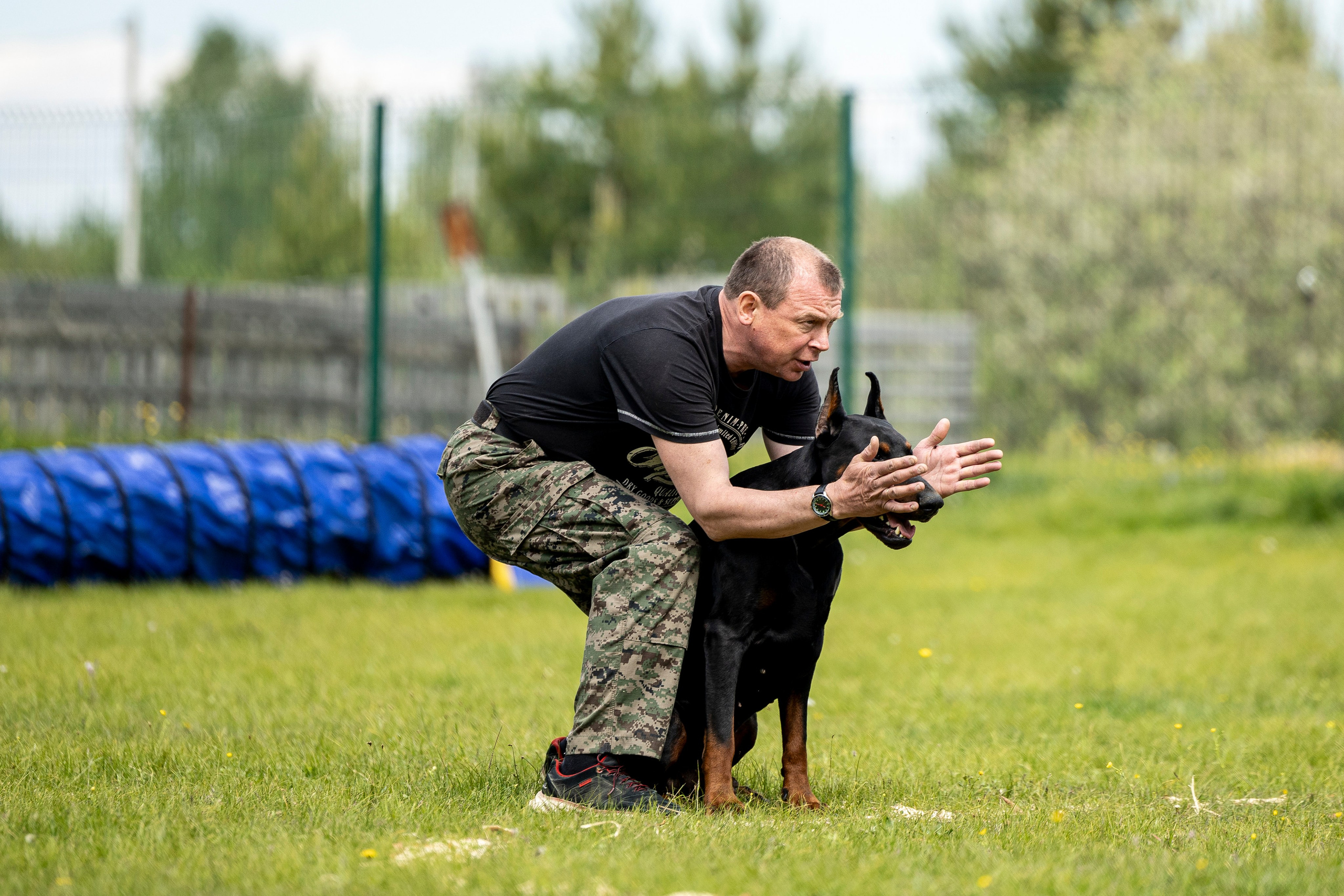 Испытания по мондьорингу в Нижнем Новгороде. Фотограф-анималист Анна Маринич