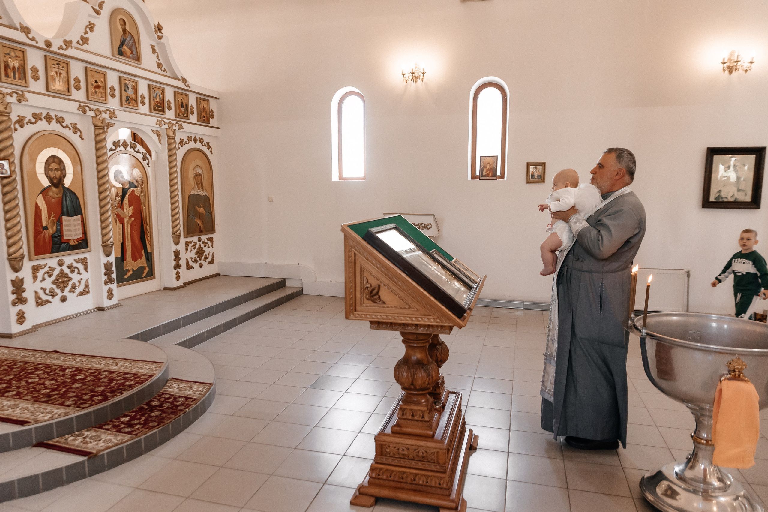 Крещение Виталины. Семейный фотограф Минск Усова Ольга