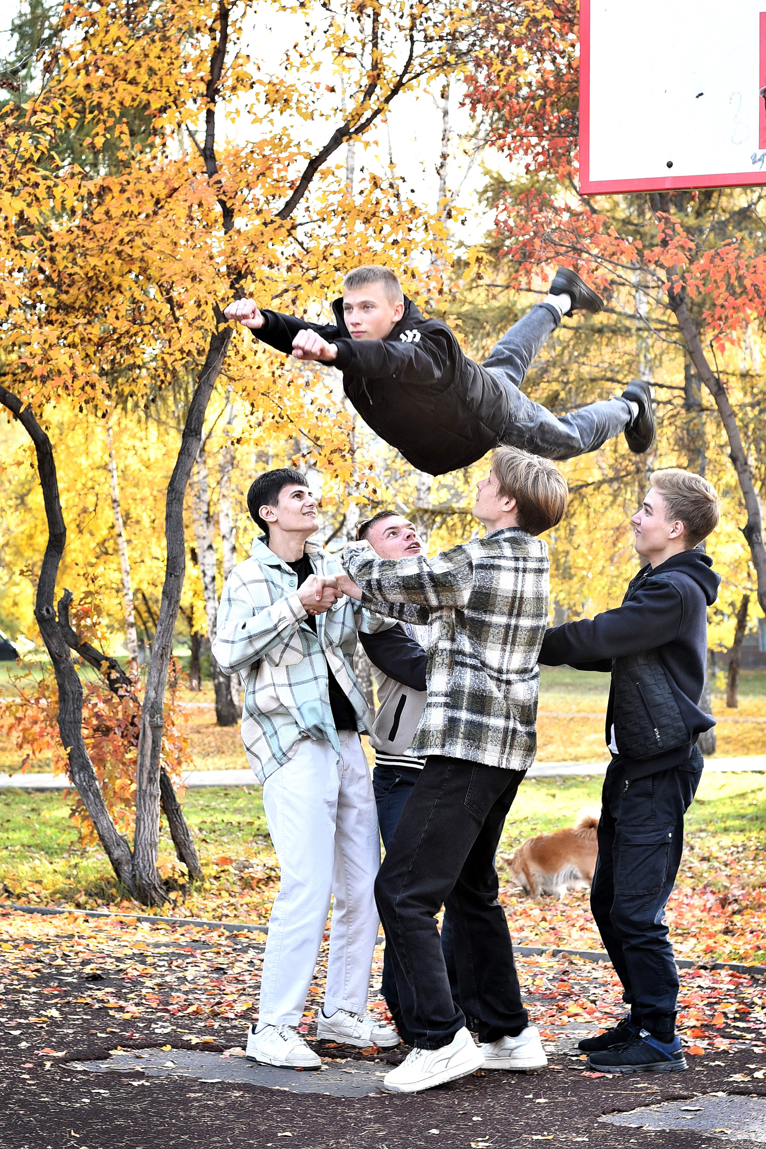 ФОТОСЕССИЯ В ПАРКЕ осень. Школьный фотограф ЛАРИСА МАТВЕЕНКО