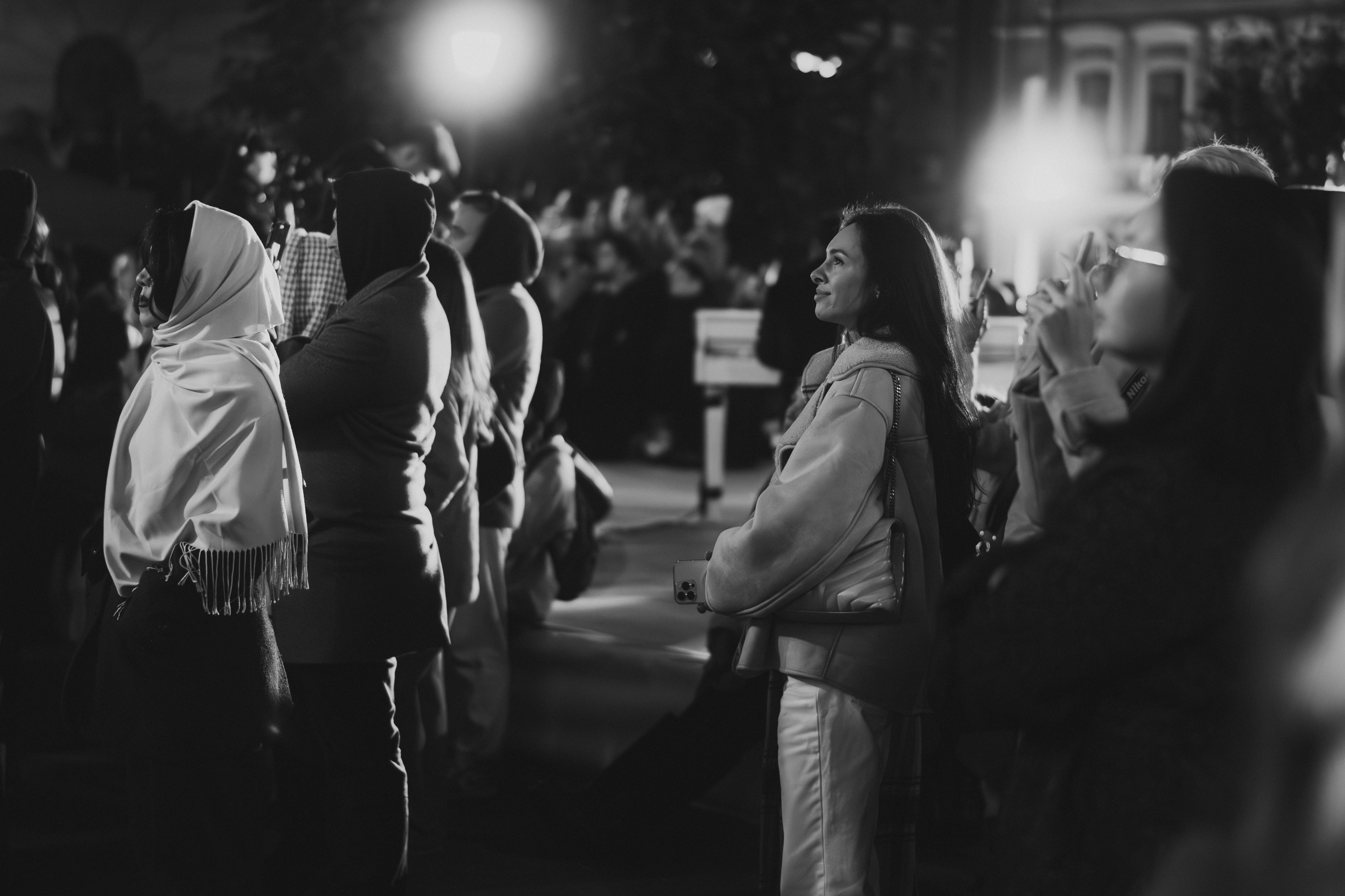 Reportage photography from the performance of poet Anna Egoian in Kazan