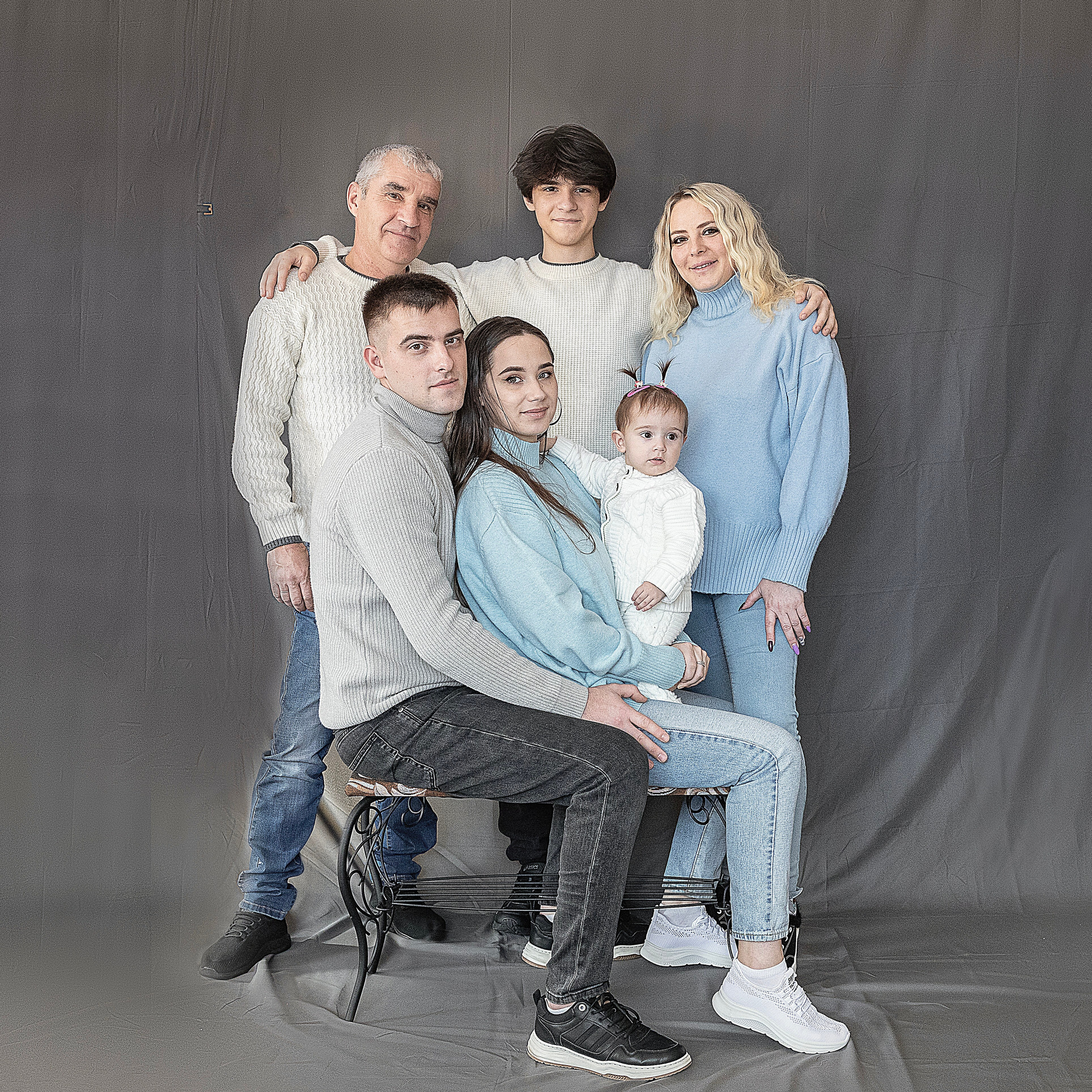 Первый день рождения со всей семьей. Семейный фотограф во Владивостоке Денис Кот