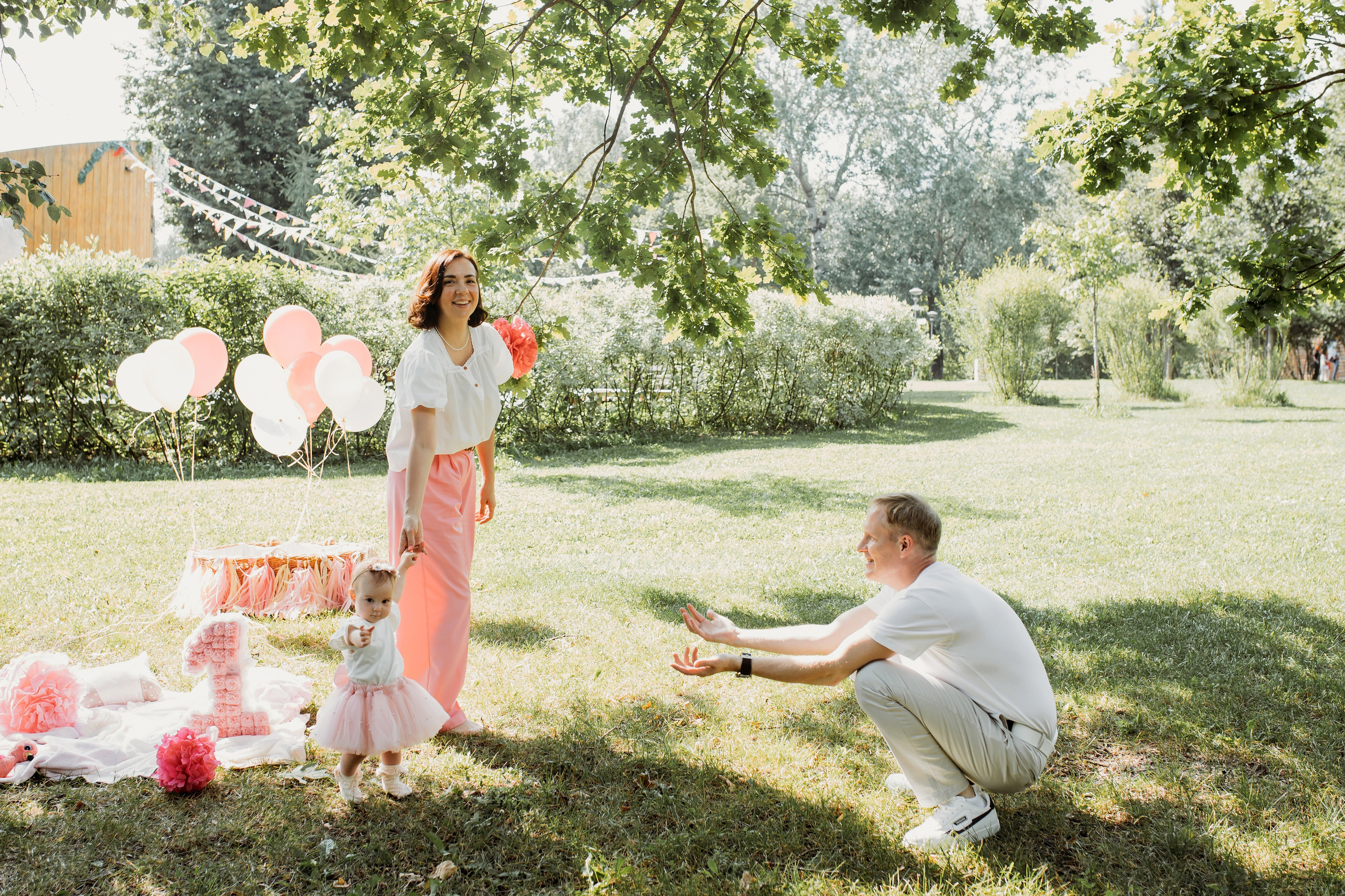 Анечке годик. Семейный и домашний фотограф в Москве и МО Королева Валерия