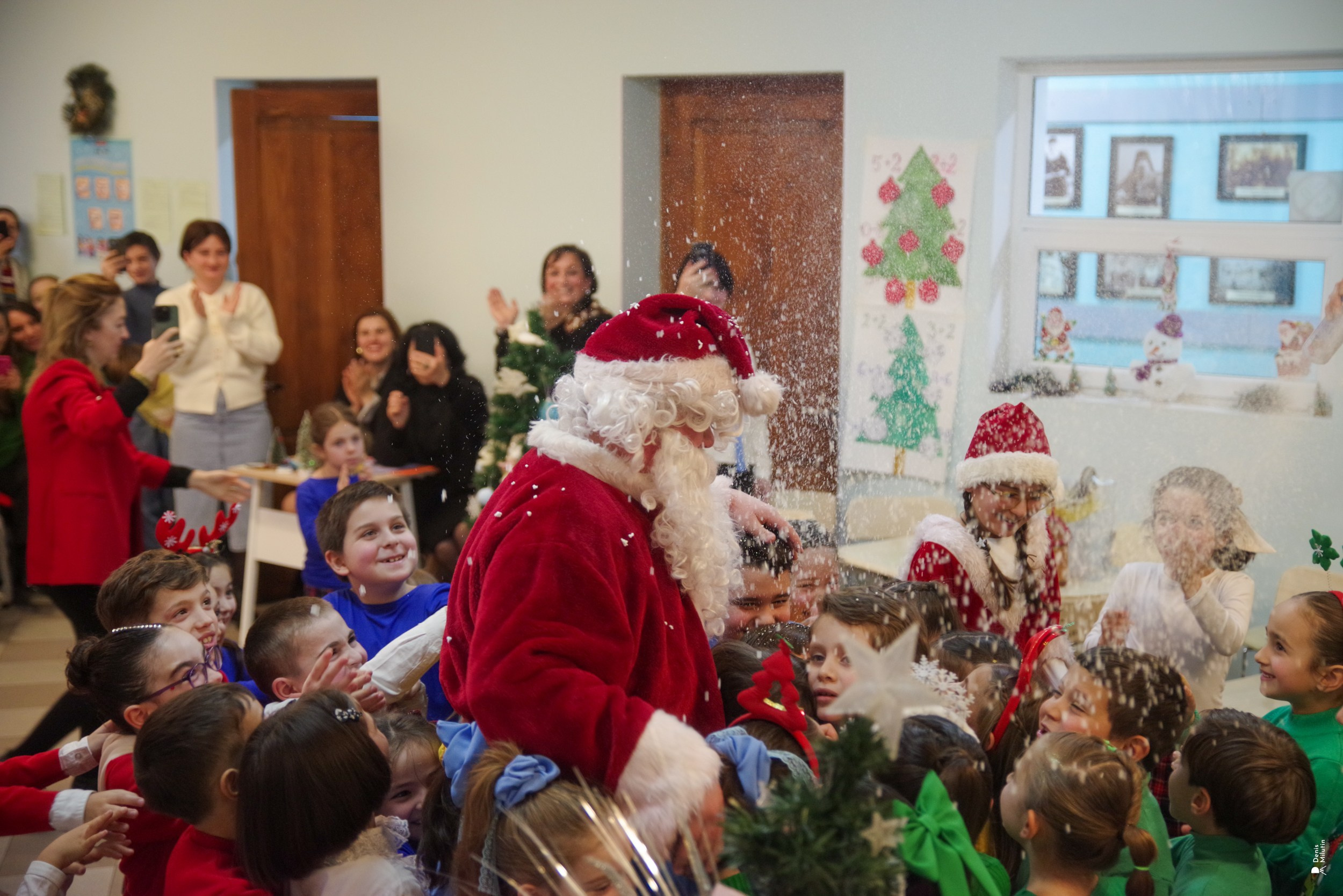 Викторина в школе. Портретный фотограф Денис Милютин