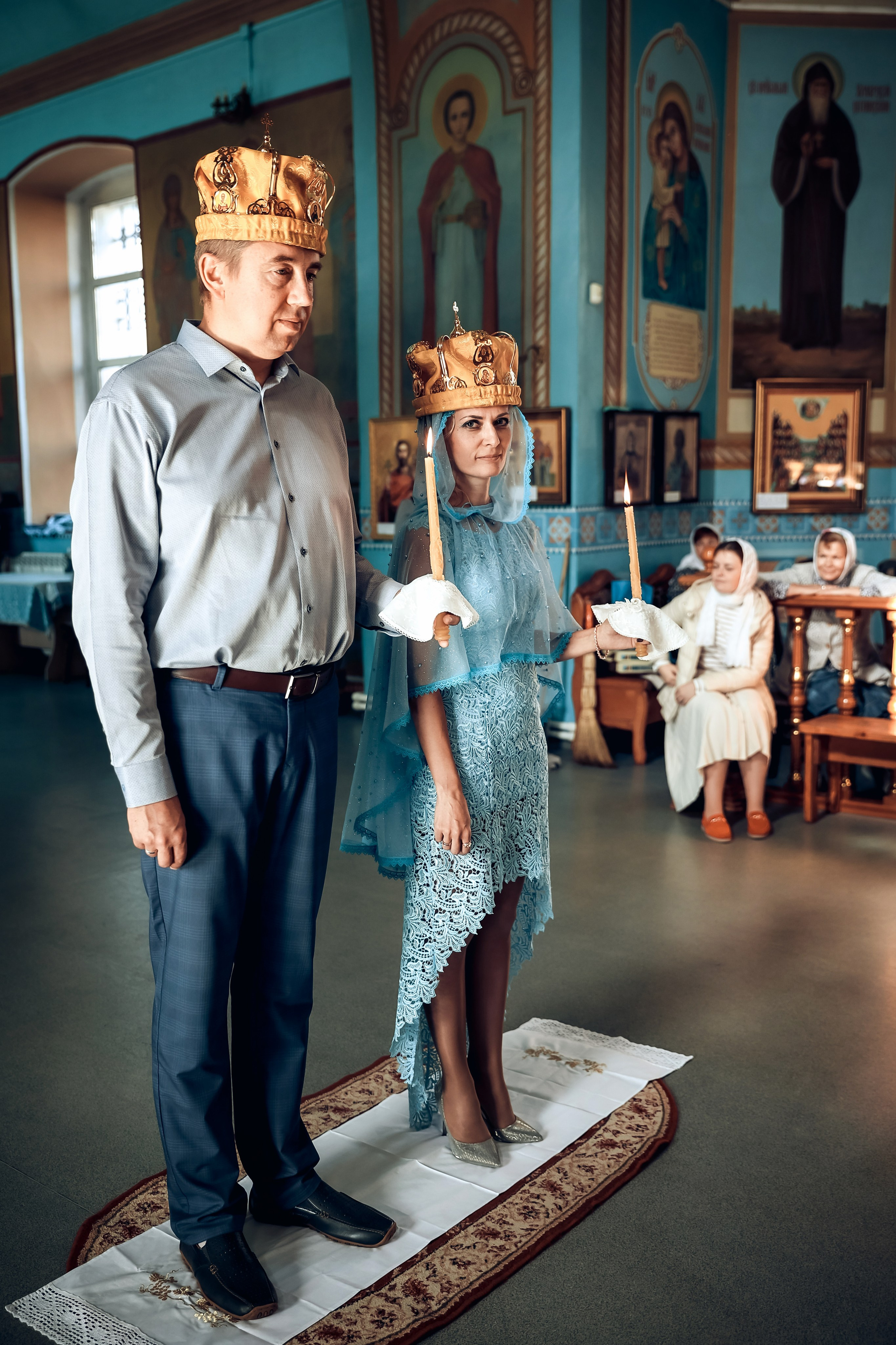 Венчание в Церкови Благовещения Пресвятой Богородицы Школьная ул., 21, село Крутые Хутора. Фотограф на крещение- венчание.Свадебный и семейный фотограф в Липецке Алена Данильченко