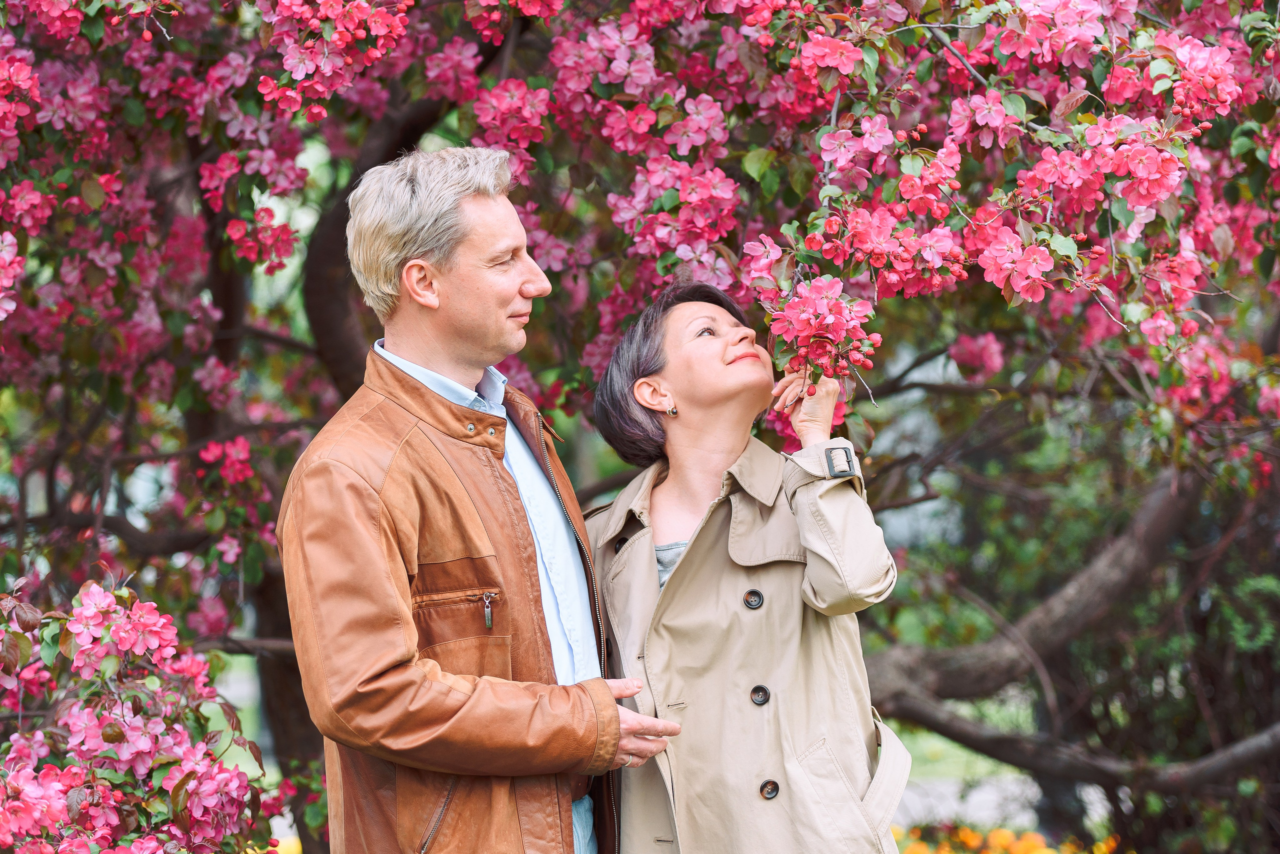 Весенняя прогулка Виктора и Наталии. Свадебный и семейный фотограф в Москве Юлия Винник