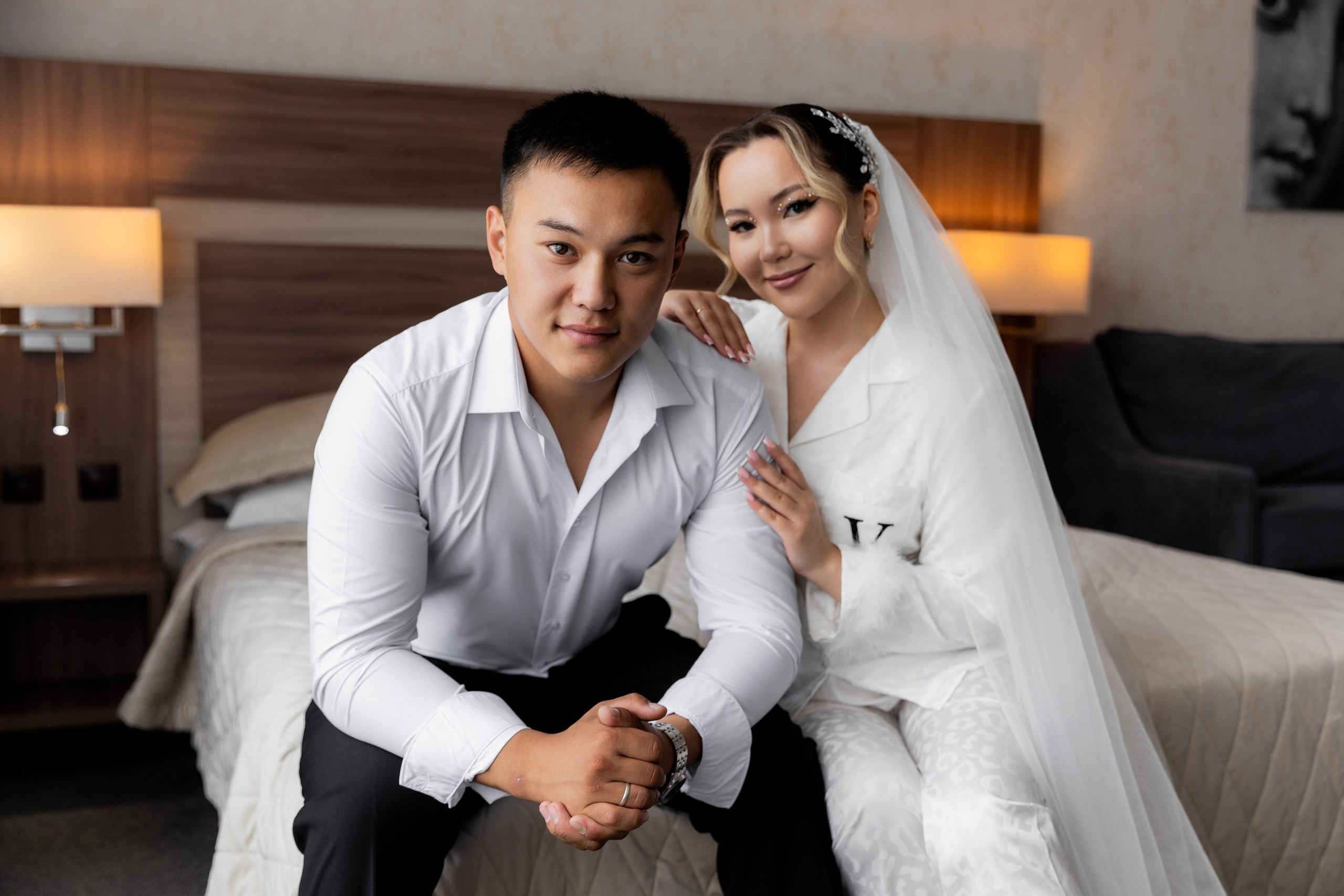 Жасулан и Сымбат в отеле Fessla — Костанай