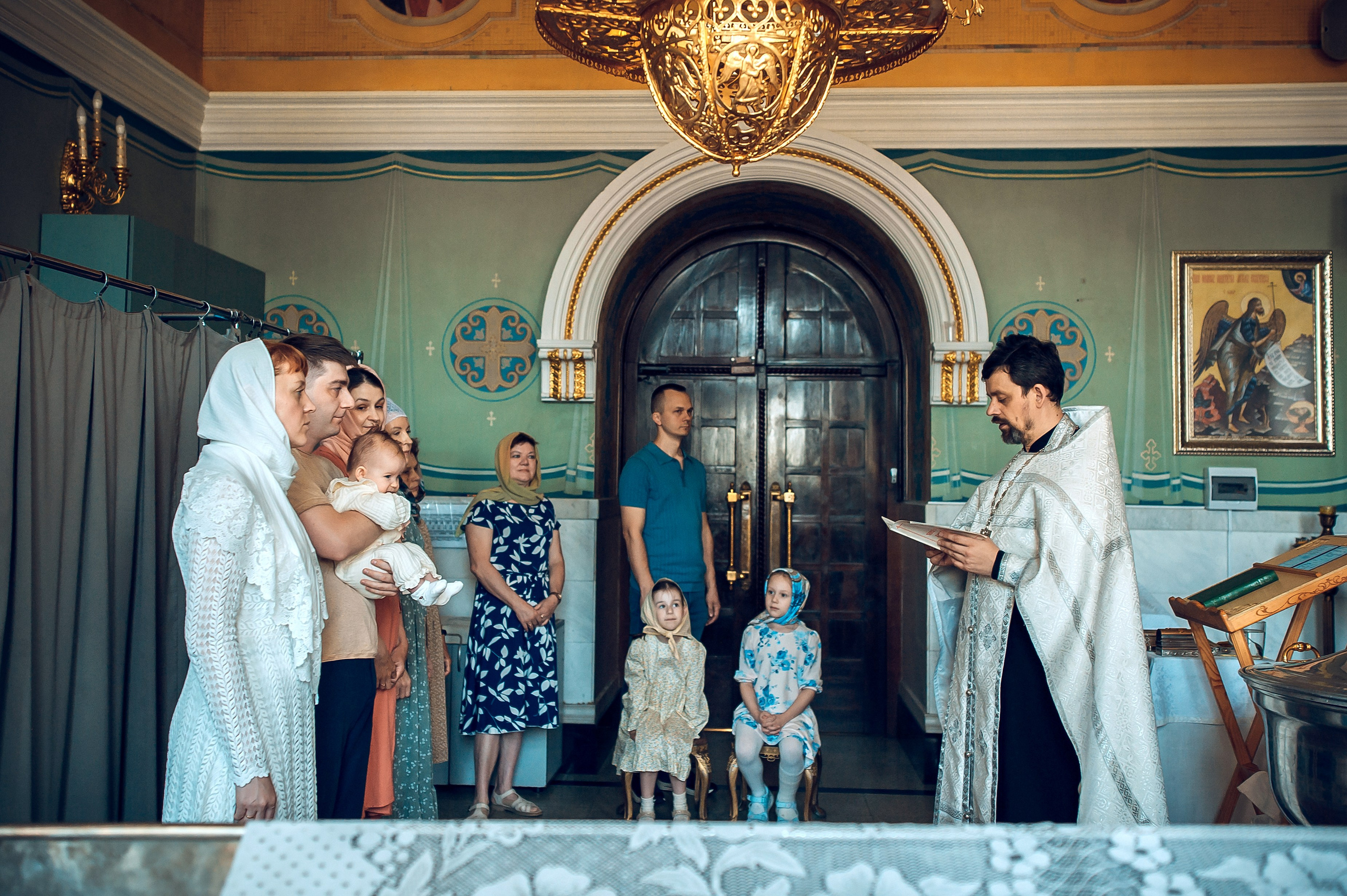 Таинство крещения. Фотограф на Крещение