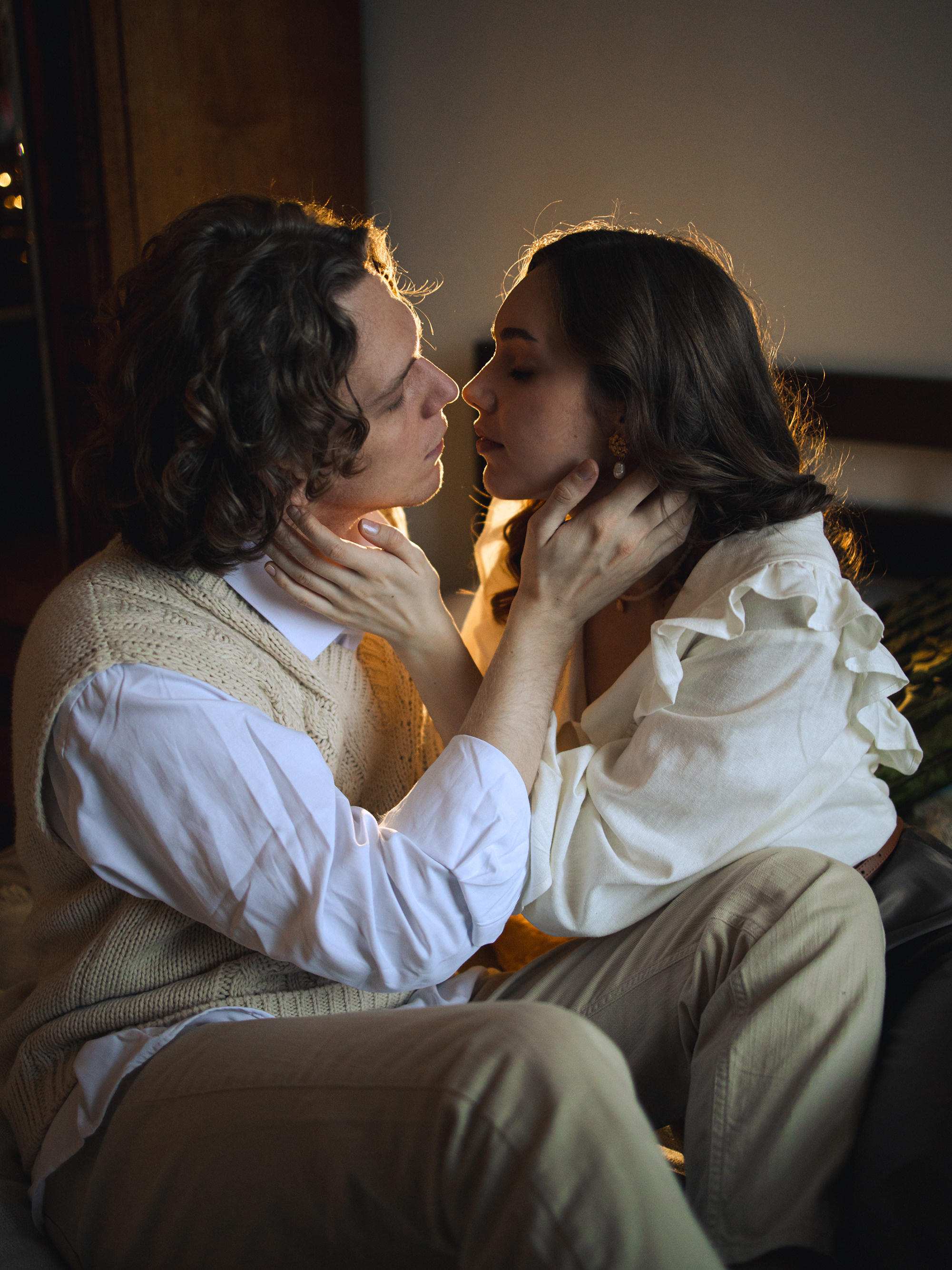 Зимний вечер одной любви. Фотограф СПБ Засорина Юлия